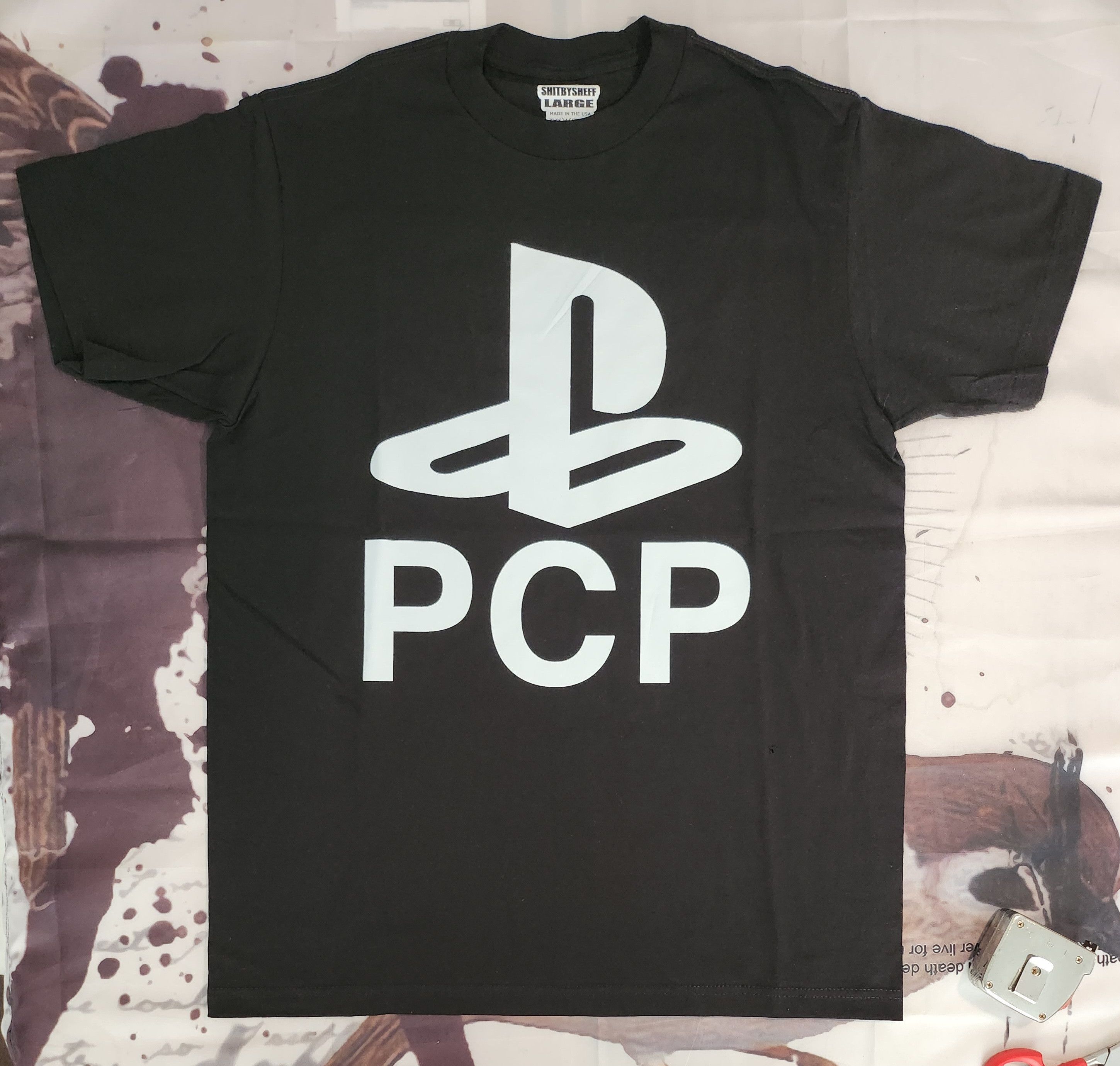Other shitbysheff PCP PlayStation Parody Tee Size US L / EU 52-54 / 3 - 1 Thumbnail