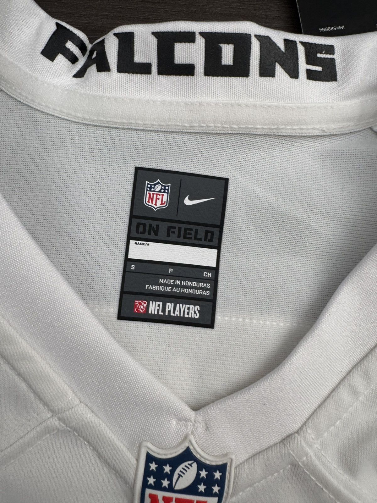 Nike Julio Jones 11 Atlanta Falcons NFL On Field Away Game Jersey Size S / US 4 / IT 40 - 4 Thumbnail