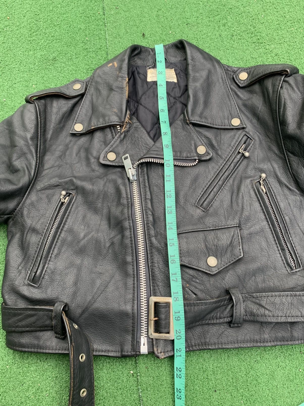 Genuine Leather VINTAGE TRUE DOUBLE COLLAR LEATHER JACKET Size US M / EU 48-50 / 2 - 12 Thumbnail