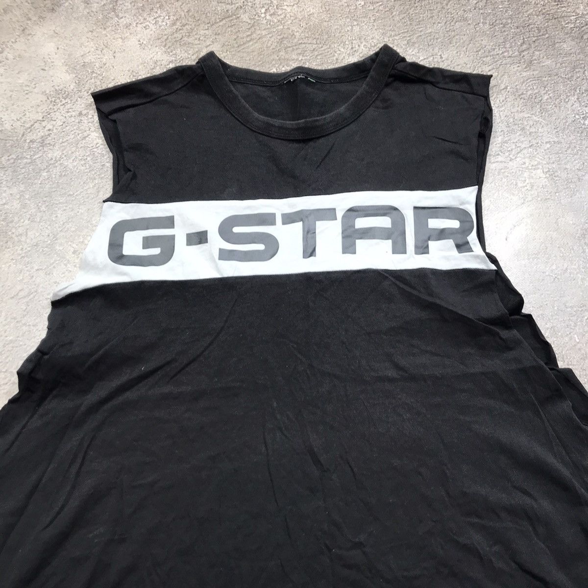 G-Star VINTAGE G-STAR RAW TANK-TOP STREETWEAR CASUAL Y2K 90s Size US XL / EU 56 / 4 - 3 Thumbnail