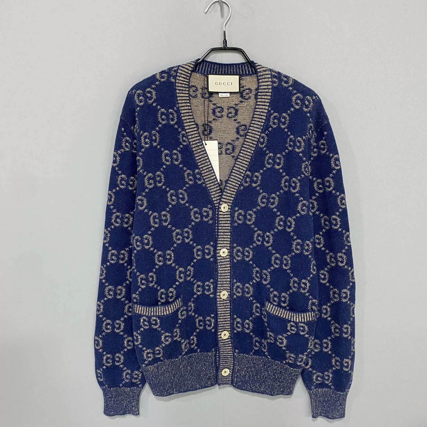 Gucci GUCCI jacquard all-over print knit cardigan XS Size US XS / EU 42 / 0 - 1 Thumbnail