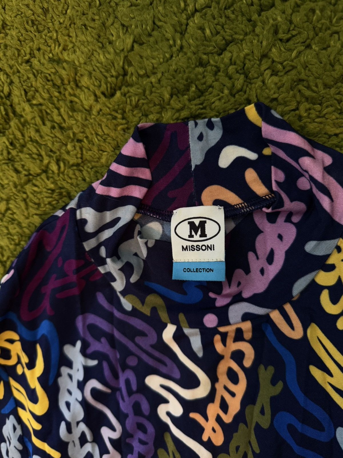 Designer × Missoni Missoni coloured monogram pattern maxi dress Size M / US 6-8 / IT 42-44 - 8 Thumbnail