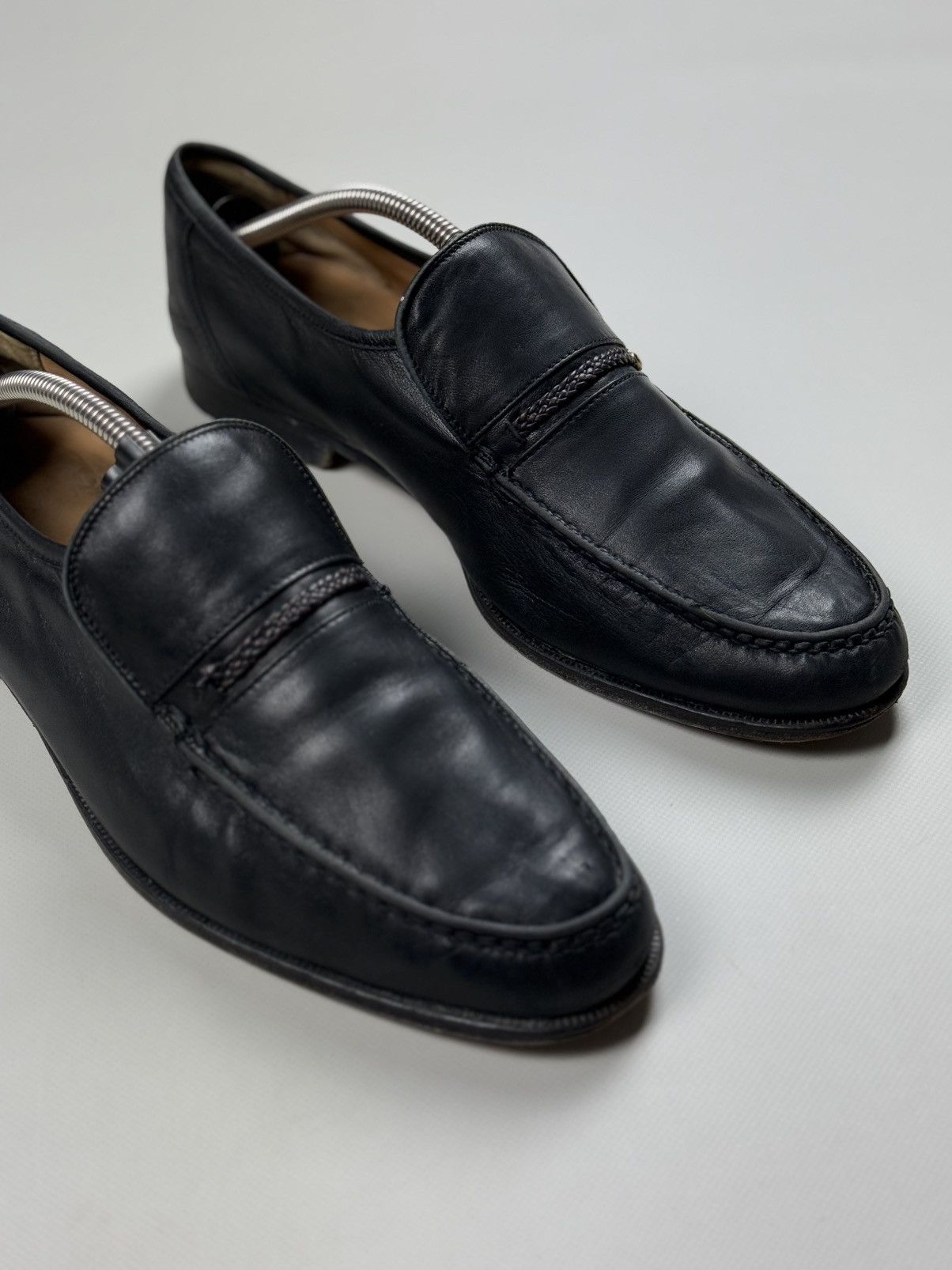 Grenson Grenson True Moccasin Men’s Leather Formal Shoes Size US 12 / EU 45 - 6 Thumbnail