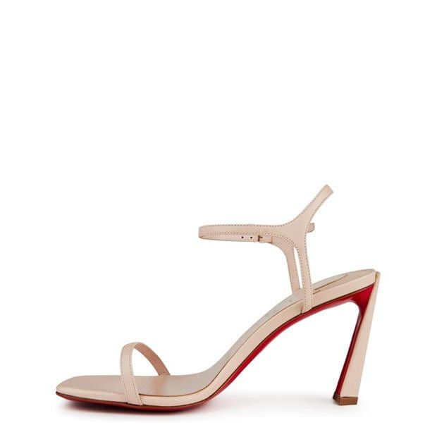 Christian Louboutin Condora 80mm Leather Sandals Size US 8 / IT 38 - 3 Thumbnail