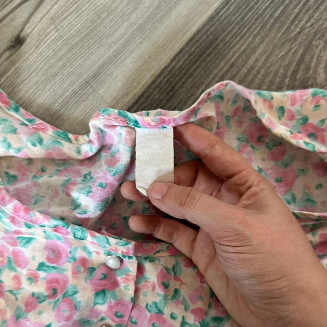 Other no brand pink white floral night dress button up Size XL / US 12-14 / IT 48-50 - 3 Thumbnail