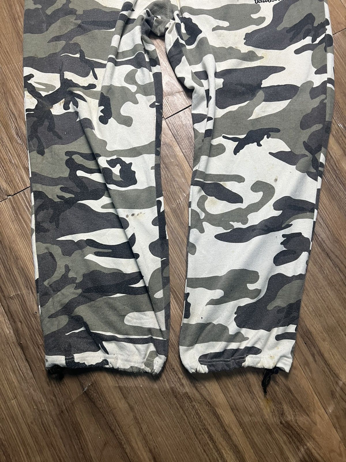 Los Angeles Apparel Camo Joggers THUG LIFE Westside LA Streetwear (41) Size US 34 / EU 50 - 4 Thumbnail