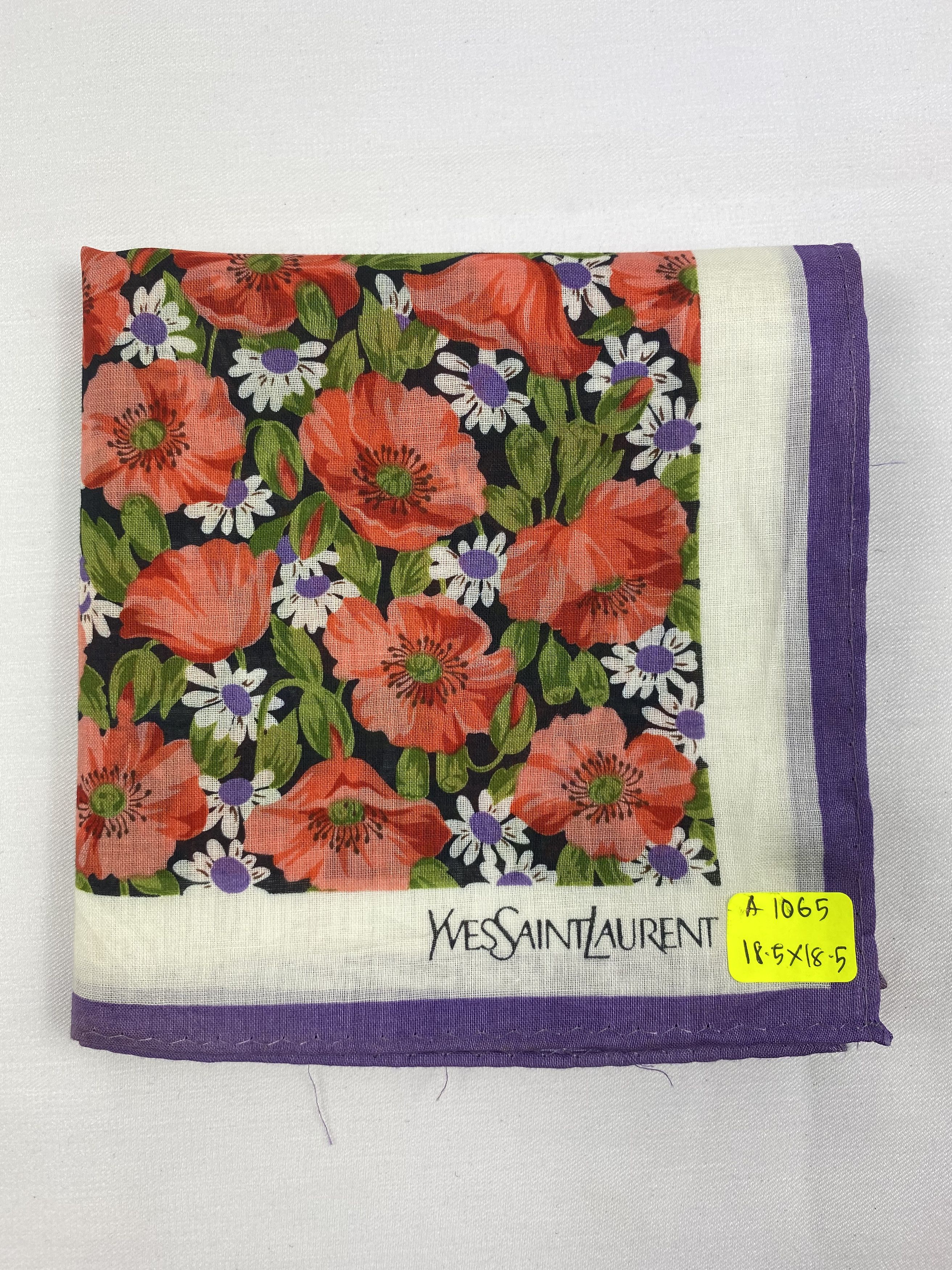 Yves Saint Laurent Yves Saint Laurent Bandana / Handkerchief / Neckerchief Size ONE SIZE - 7 Thumbnail