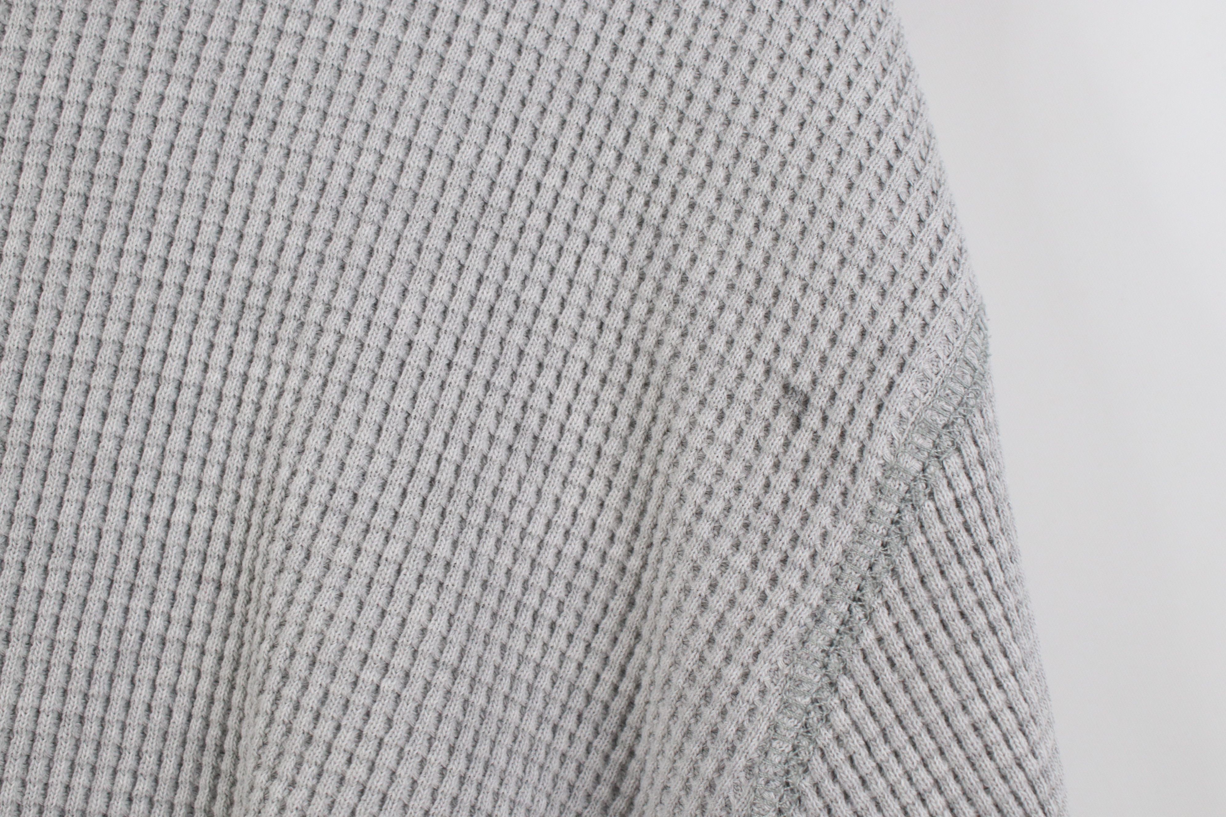 Polo Ralph Lauren Vintage 90s Ralph Lauren Waffle Knit Long Sleeve T-Shirt Size US L / EU 52-54 / 3 - 13 Thumbnail