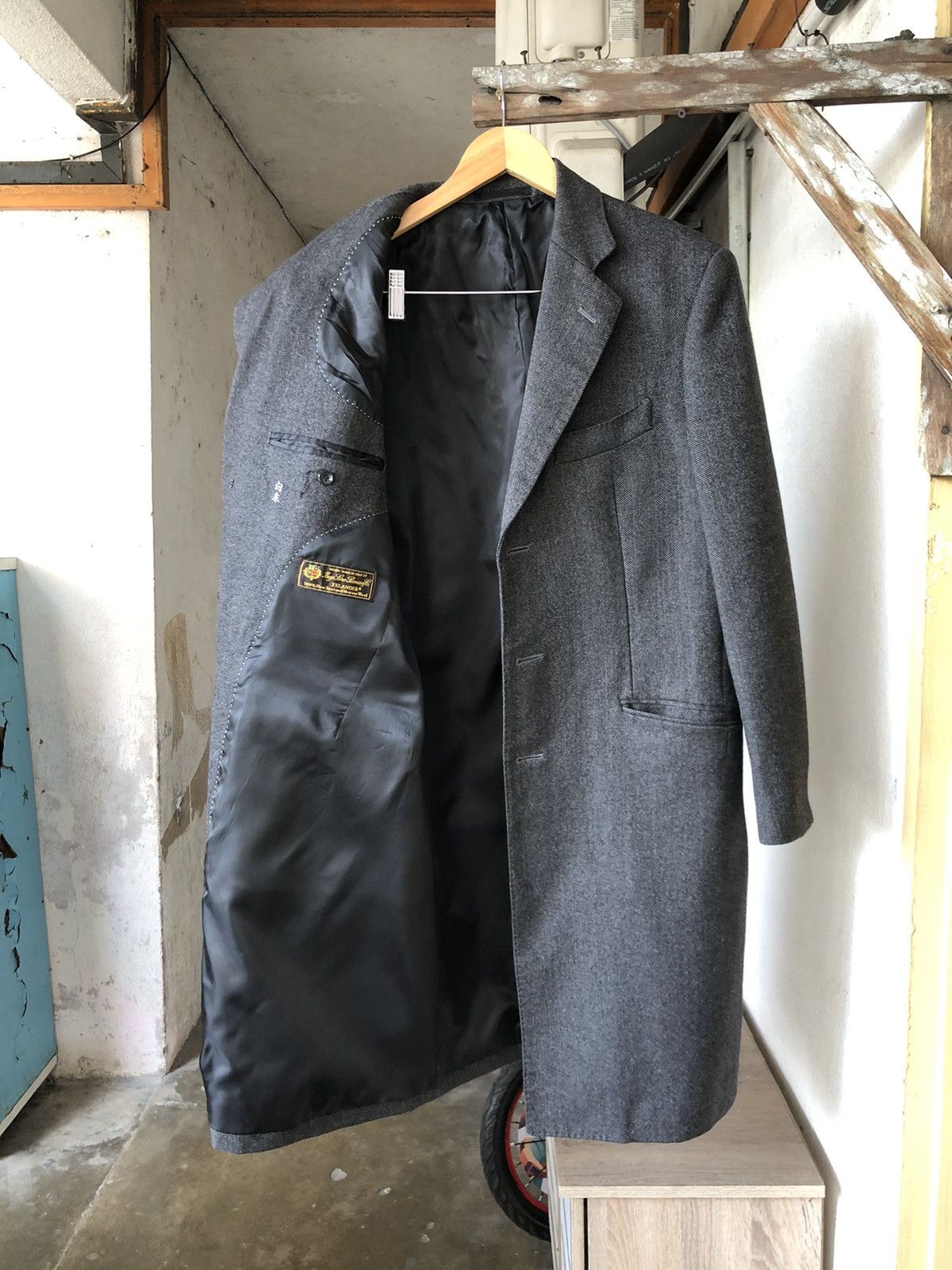 Luxurys❗️Loro Piana x Le Chic Single Breasted Wool Long Coat