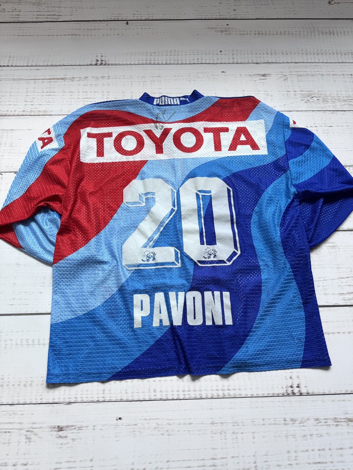 Puma Kloten Flyers Puma Hockey Jersey Reto Pavoni Autograph Size US XL / EU 56 / 4 - 8 Thumbnail