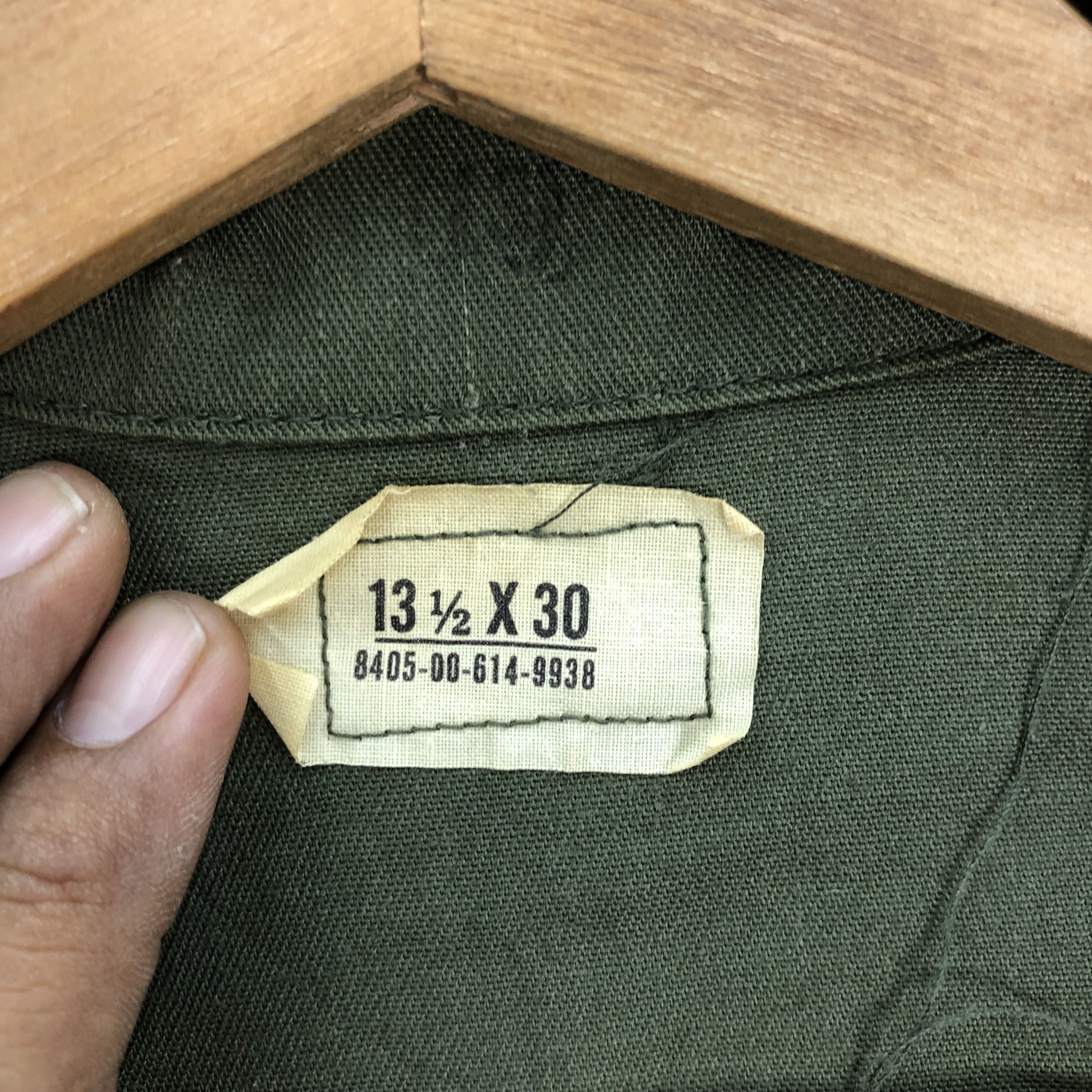 Vintage Vintage 80s OG 507 Military Work Wear Shirt Jacket Size US S / EU 44-46 / 1 - 6 Thumbnail