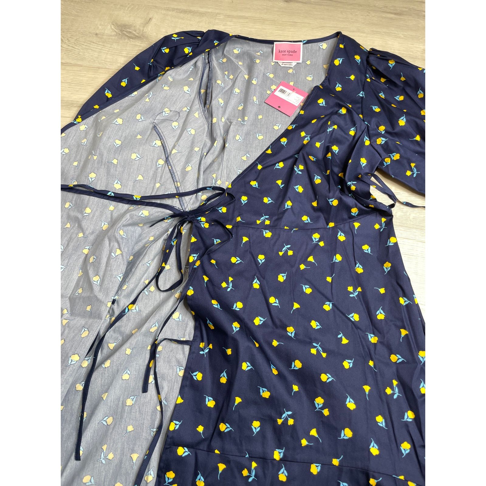 Kate Spade Kate Spade Dainty Bloom Wrap Dress Size 8 Size M / US 6-8 / IT 42-44 - 8 Thumbnail