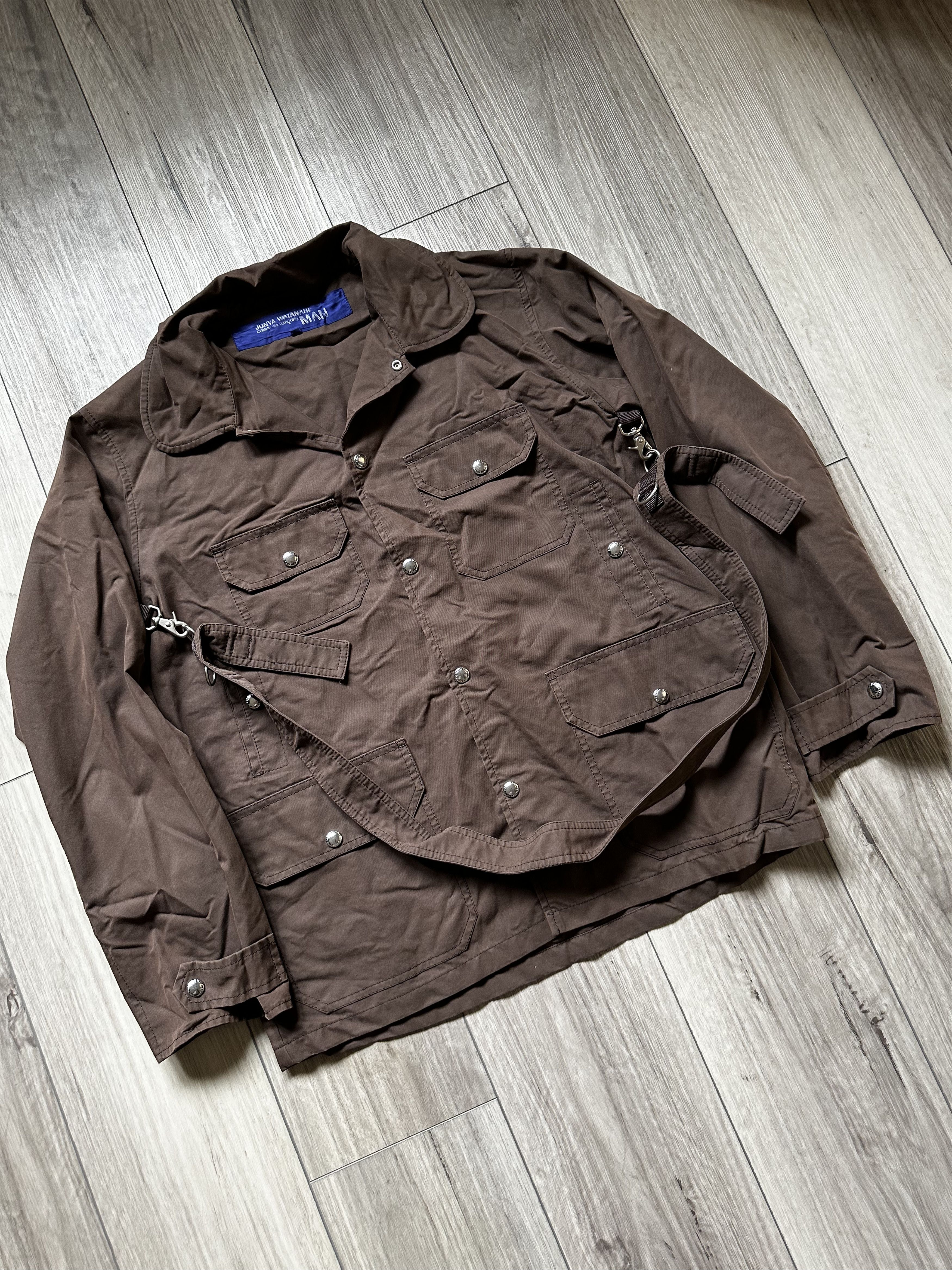Junya Watanabe Junya Watanabe x COMME des GARÇONS AD 2004 Military Jacket Size US L / EU 52-54 / 3 - 3 Thumbnail