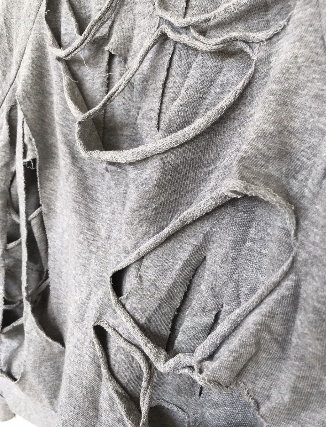 Designer × Japanese Brand 💥Japanese Back Distressed Shirt Size US M / EU 48-50 / 2 - 4 Thumbnail