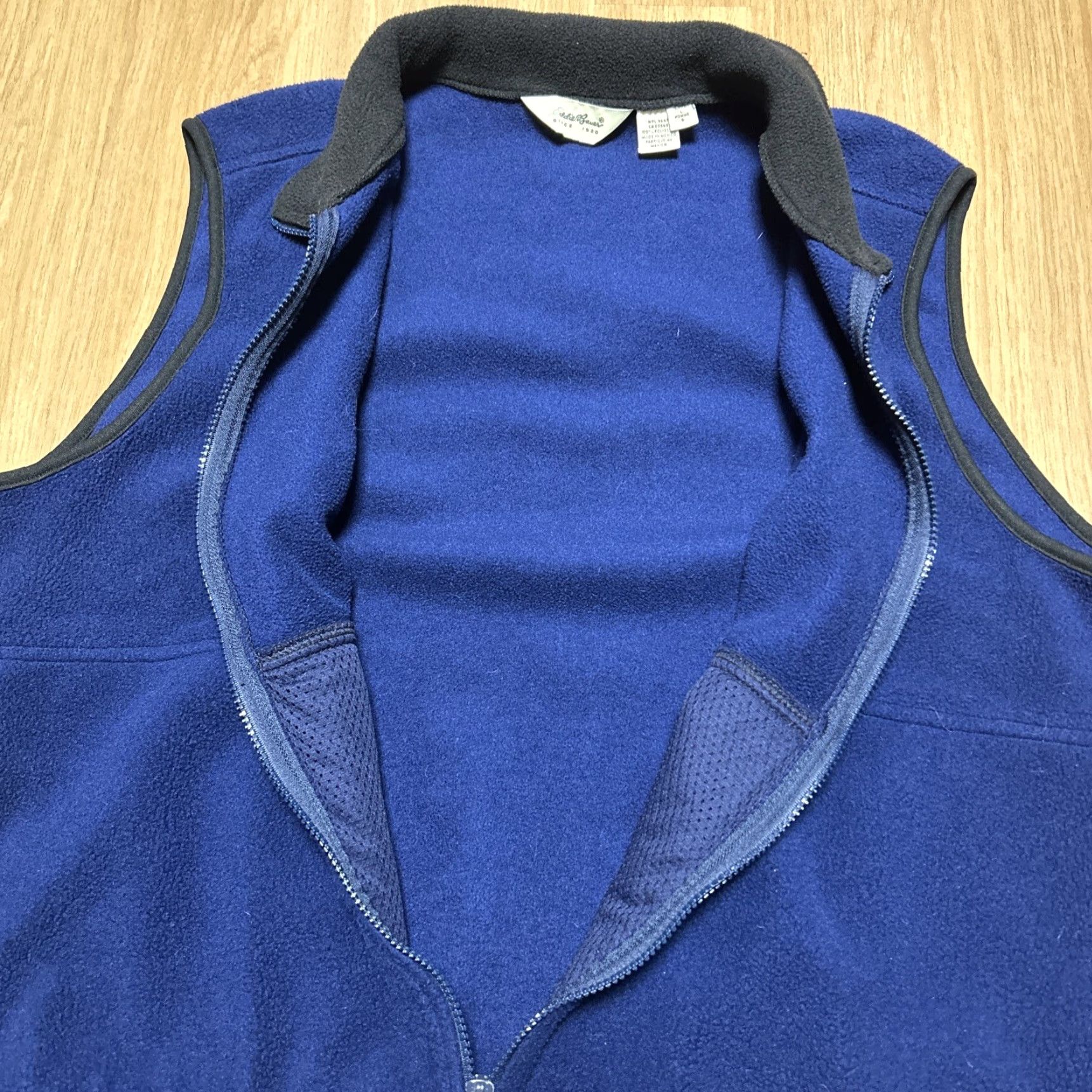 Eddie Bauer Eddie Bauer Fleece Vest Men’s L Blue Full Zip Front Pockets POLARTEC Hiking Vintage: No Size US L / EU 52-54 / 3 - 5 Thumbnail