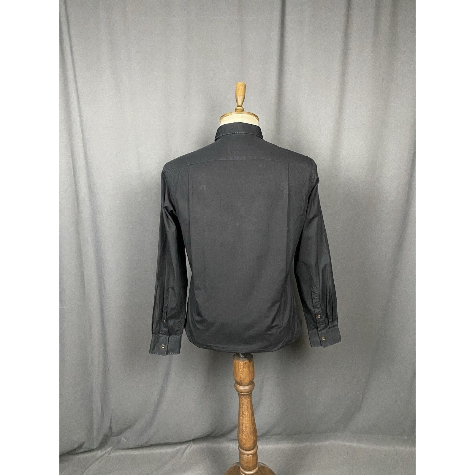 Vivienne Westwood Vivienne Westwood Small Logo Men's Black Longsleeve Shirt Si Size US M / EU 48-50 / 2 - 7 Thumbnail