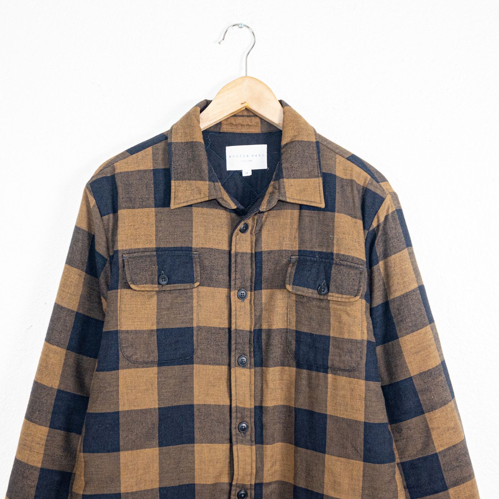 KESTIN KESTIN HARE Brown Check Shirt Jacket Shacket size Medium Size US M / EU 48-50 / 2 - 2 Thumbnail