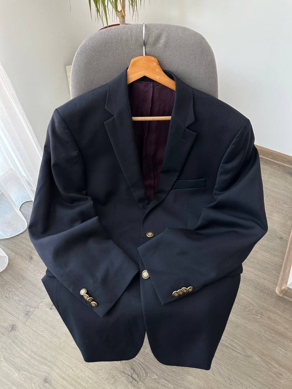 Vintage × Z Zegna Vintage Japanese Ermenegildo Tessuto Zegna Blazer Jacket Size 42R - 9 Thumbnail