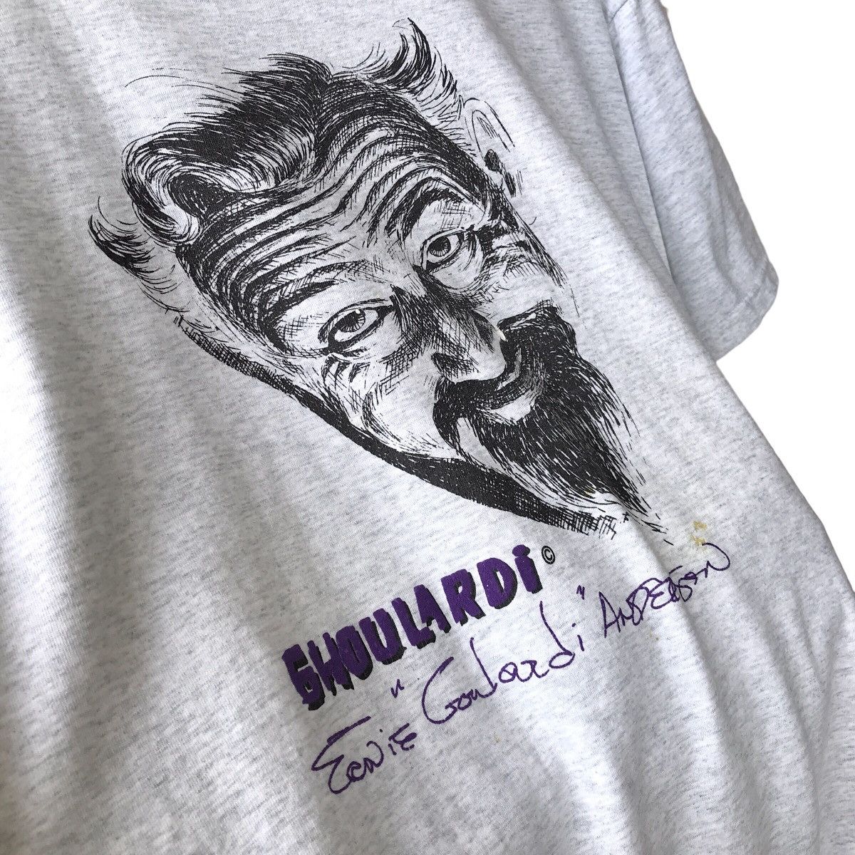 Fruit Of The Loom × Vintage Ghoulardi Ernie Anderson Vintage 1990s Horror TV Show Tee Size US XL / EU 56 / 4 - 4 Thumbnail