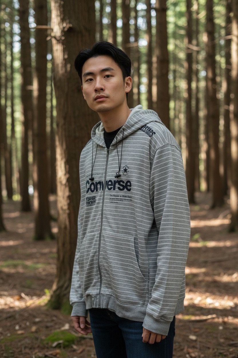 Converse Converse hoodie stripe Size US L / EU 52-54 / 3 - 7 Thumbnail