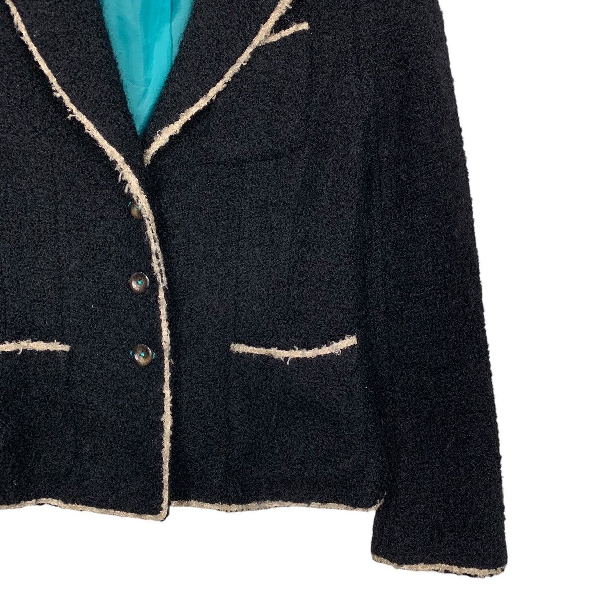 Alexander Julian Alexander Julian Wool Women Jacket Size S / US 4 / IT 40 - 4 Thumbnail