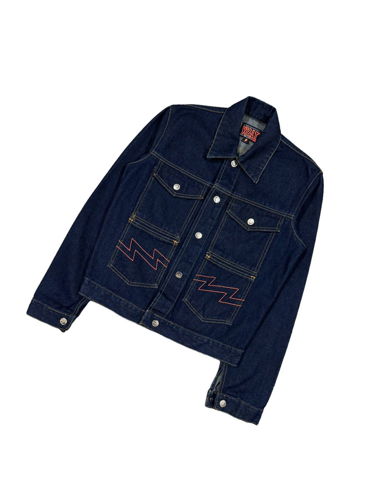 W&LT Vtg🔥Walter Van Beirendonck Wild And Trash Denim Jacket Size US S / EU 44-46 / 1 - 5 Thumbnail