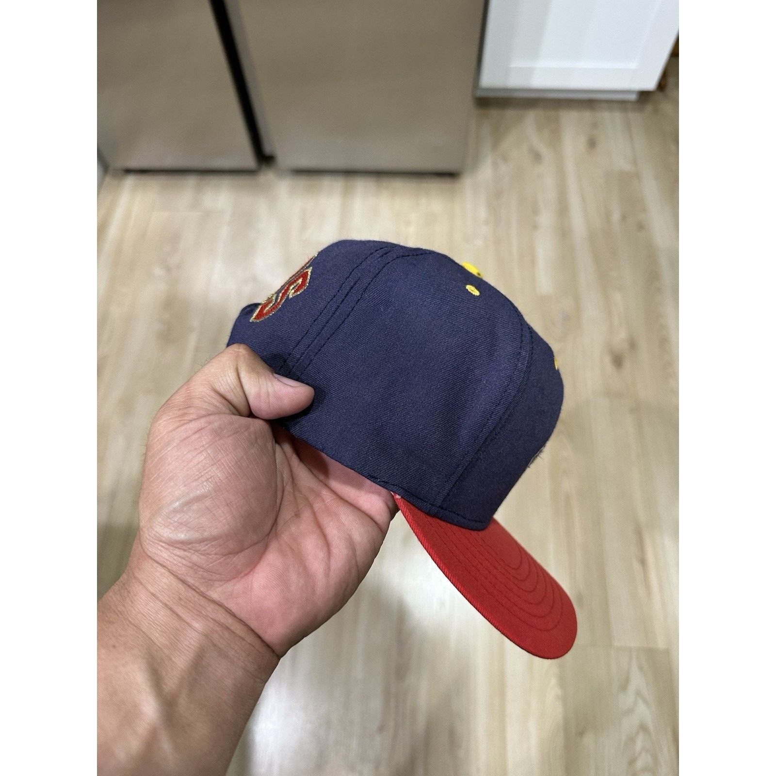 & Other Stories VINTAGE 90s Florida Panthers NHL ANNCO Blockhead Snapback Size ONE SIZE - 2 Thumbnail