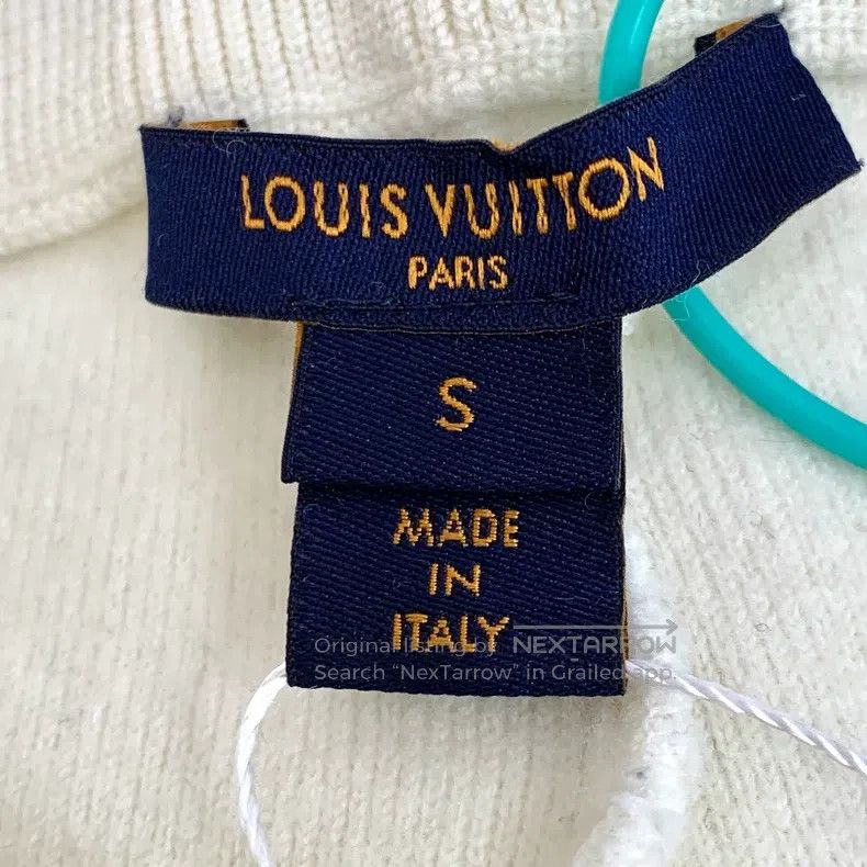 Louis Vuitton Louis Vuitton size s White striped wool drawstring slacks p Size US 28 / EU 44 - 5 Thumbnail