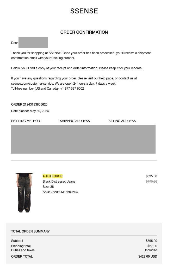Ader Error Black Distressed Wide Leg Jeans Size US 36 / EU 52 - 6 Thumbnail