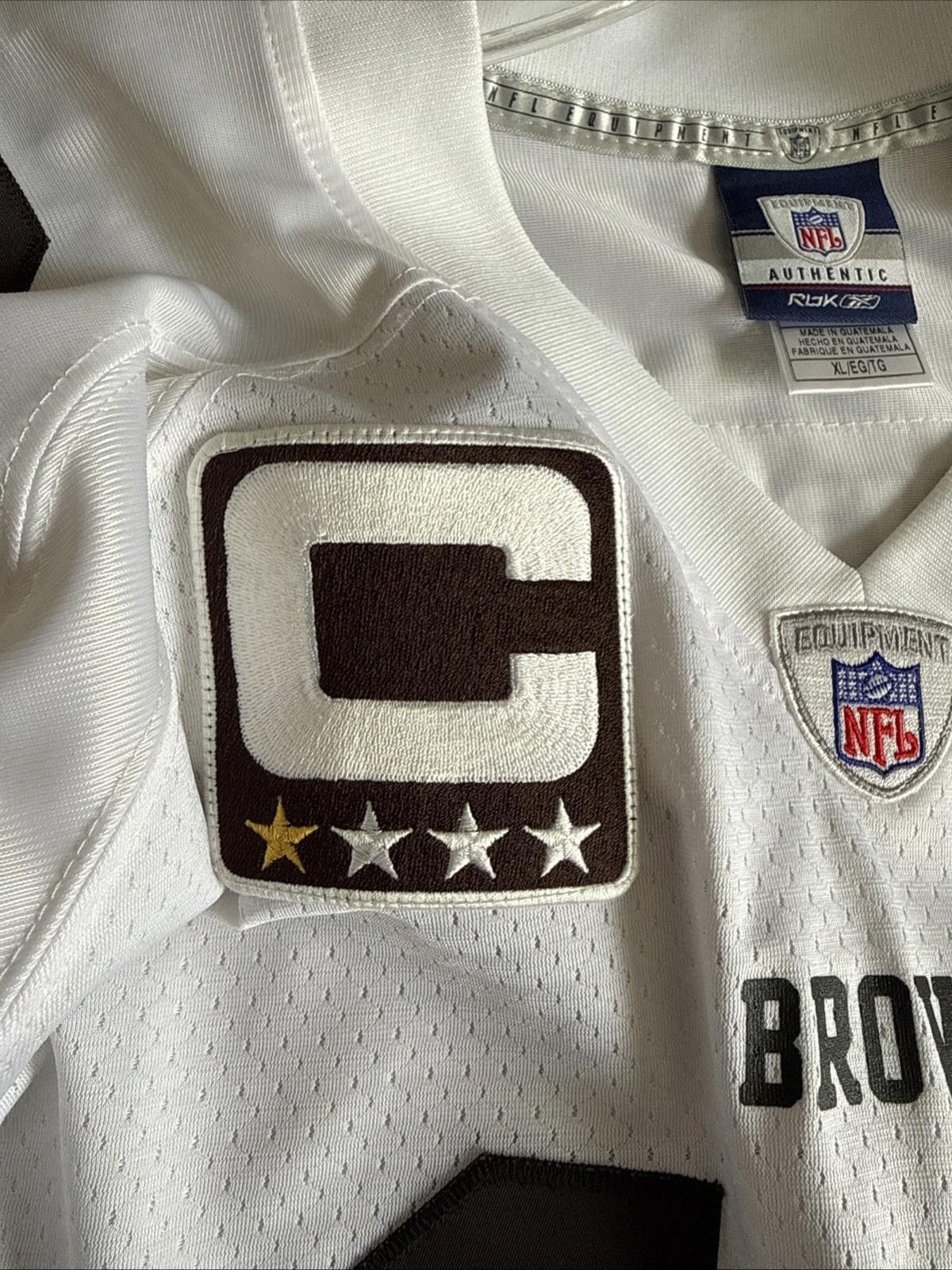 Reebok Men’s Reebok Cleveland Browns Josh Cribbs #16 Jersey Sz XL Size ONE SIZE - 5 Thumbnail