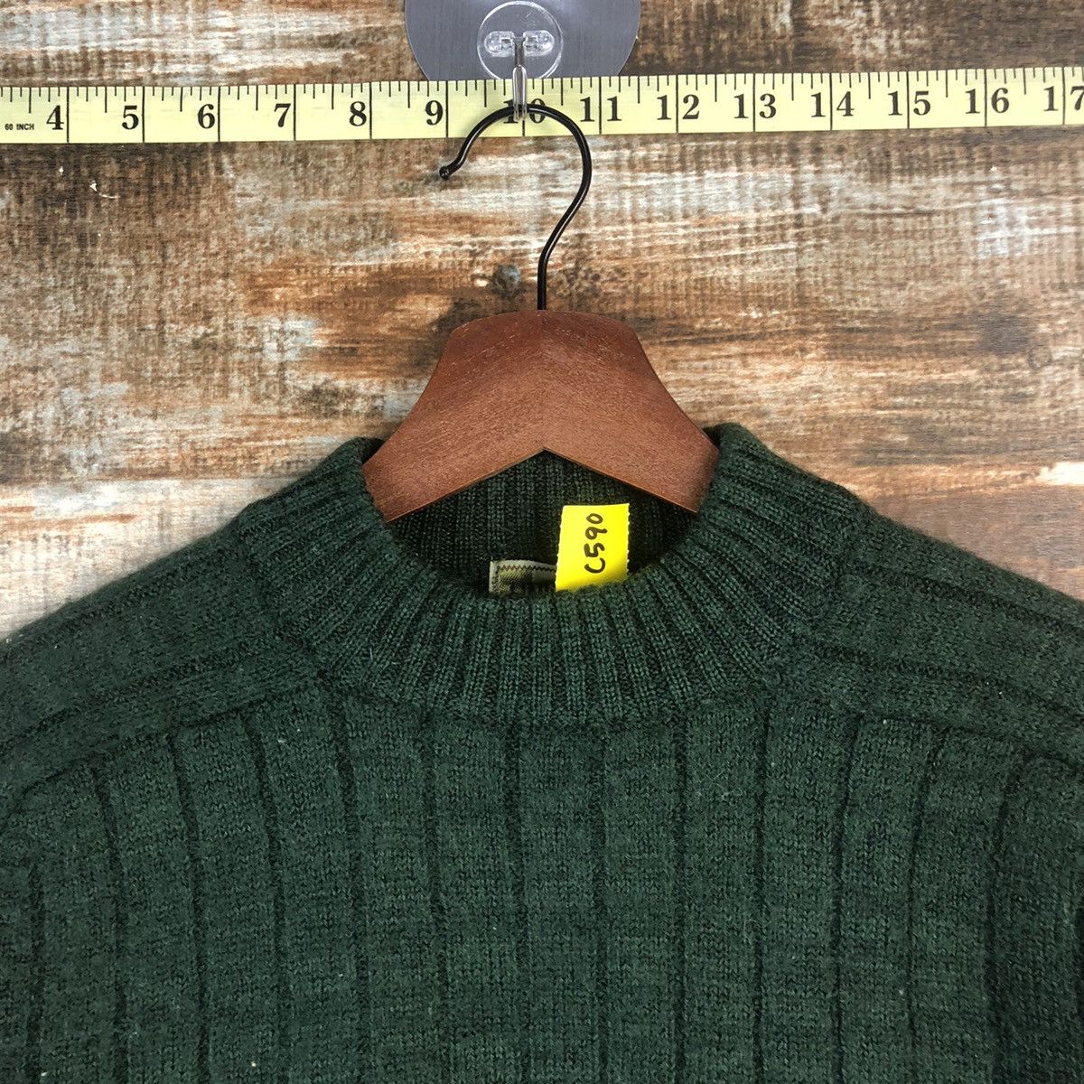 Uniqlo DLL Uniqlo japan vintage Green Knitwear #C590 Size M / US 6-8 / IT 42-44 - 4 Thumbnail
