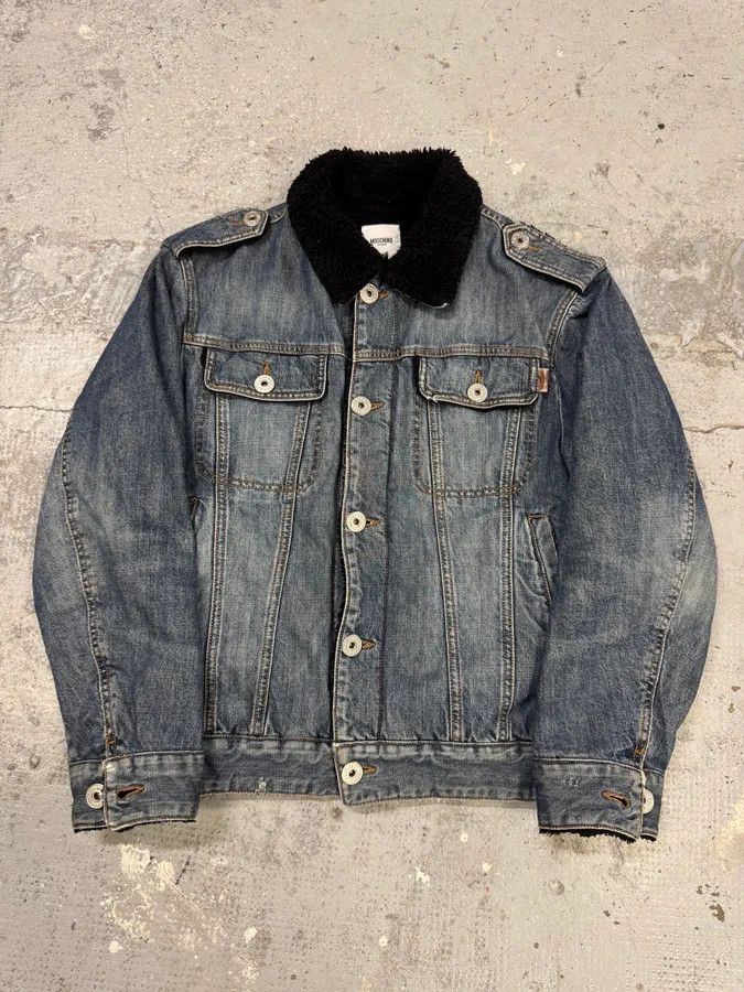 Moschino 2000s Moschino Majestic Deer Blue Denim Jacket Size US M / EU 48-50 / 2 - 5 Thumbnail