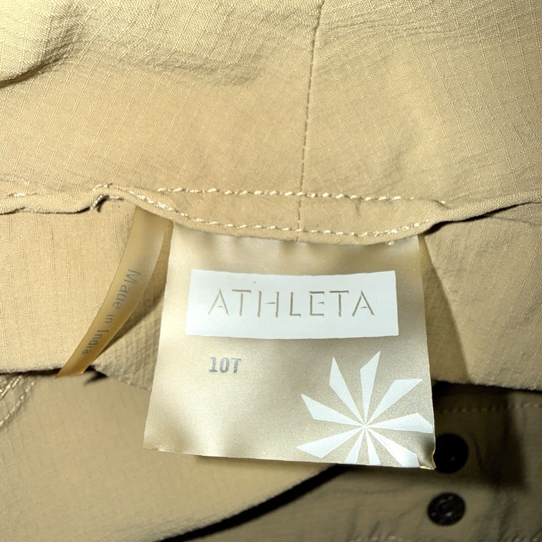 Athleta ATHLETA Brown Athletic Detachable Hiking Pants Womens Size 10 Size 32" / US 10 / IT 46 - 4 Thumbnail