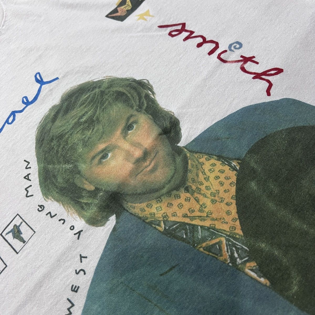 Band Tees Vintage 90s Michael W. Smith Tee Pop rock CCM Christian pop Size US L / EU 52-54 / 3 - 4 Thumbnail