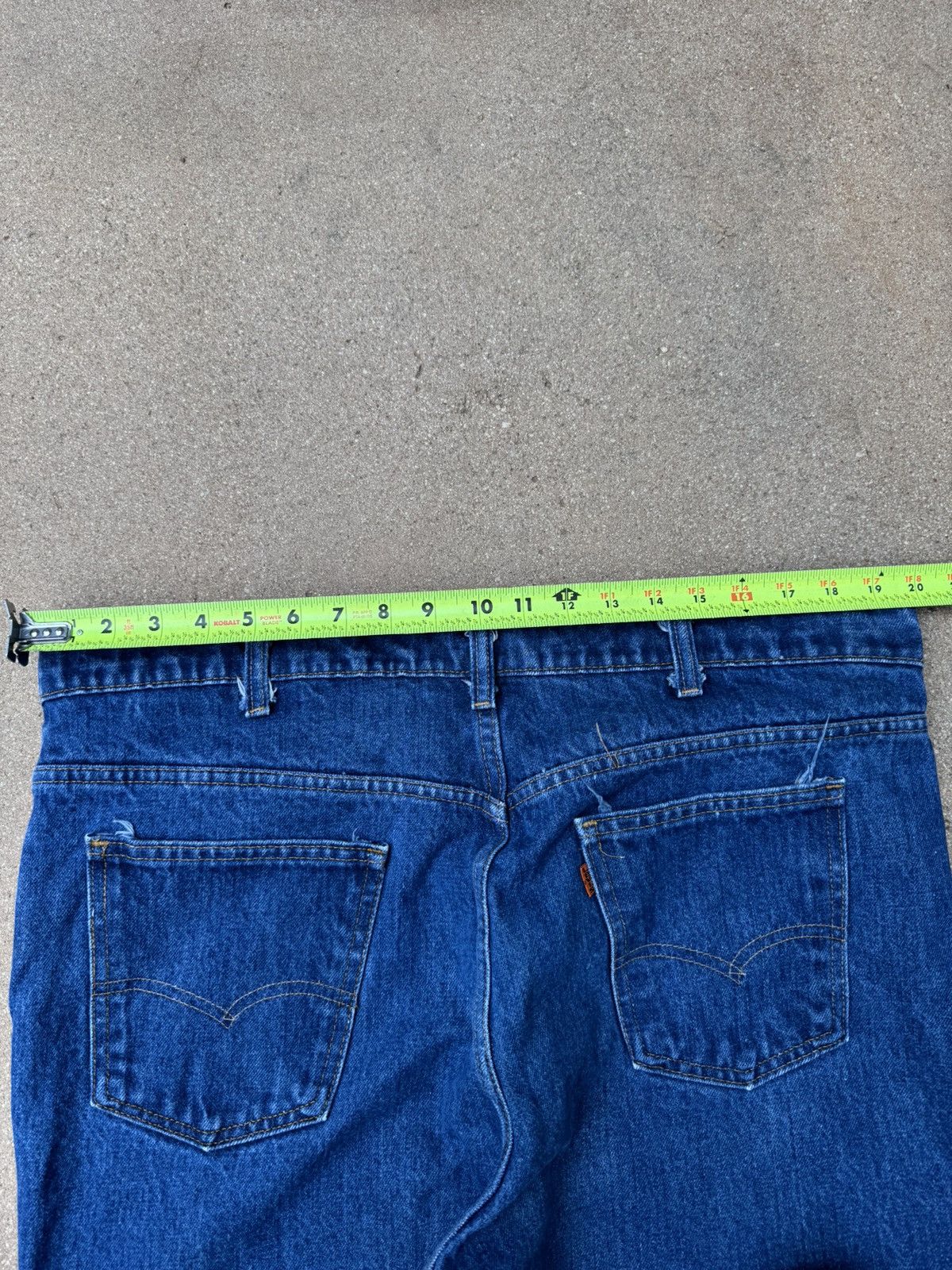 Levi's × Vintage Vtg 80’s Levi’s 646 Orange Tab Bellbottom Flare Jeans 40x30 Size US 40 / EU 56 - 8 Thumbnail