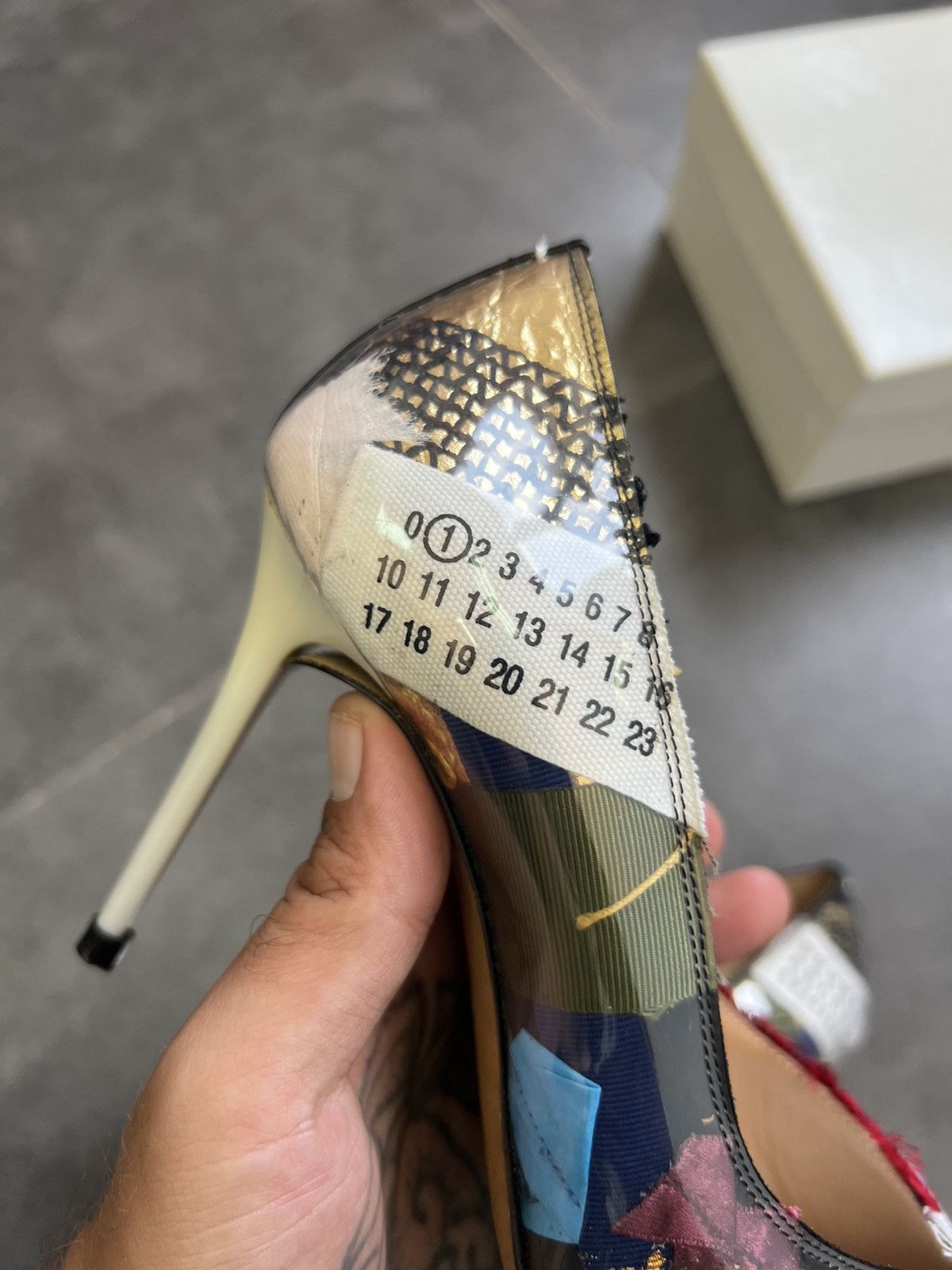 Maison Margiela SS17 Maison Margiela Limited Edition PVC transparent heels Size US 7 / IT 37 - 3 Thumbnail