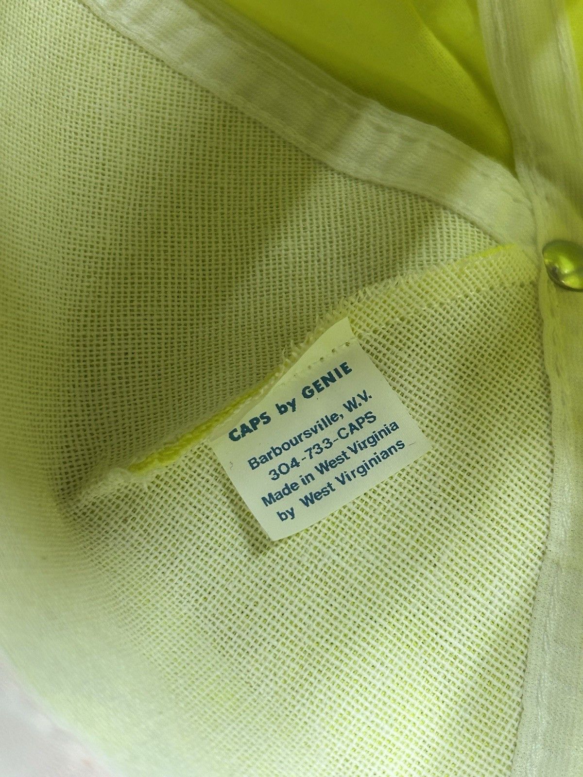Vintage Vtg Snap hat hydro mechanical supply Michigan hi vis USA Size ONE SIZE - 7 Thumbnail