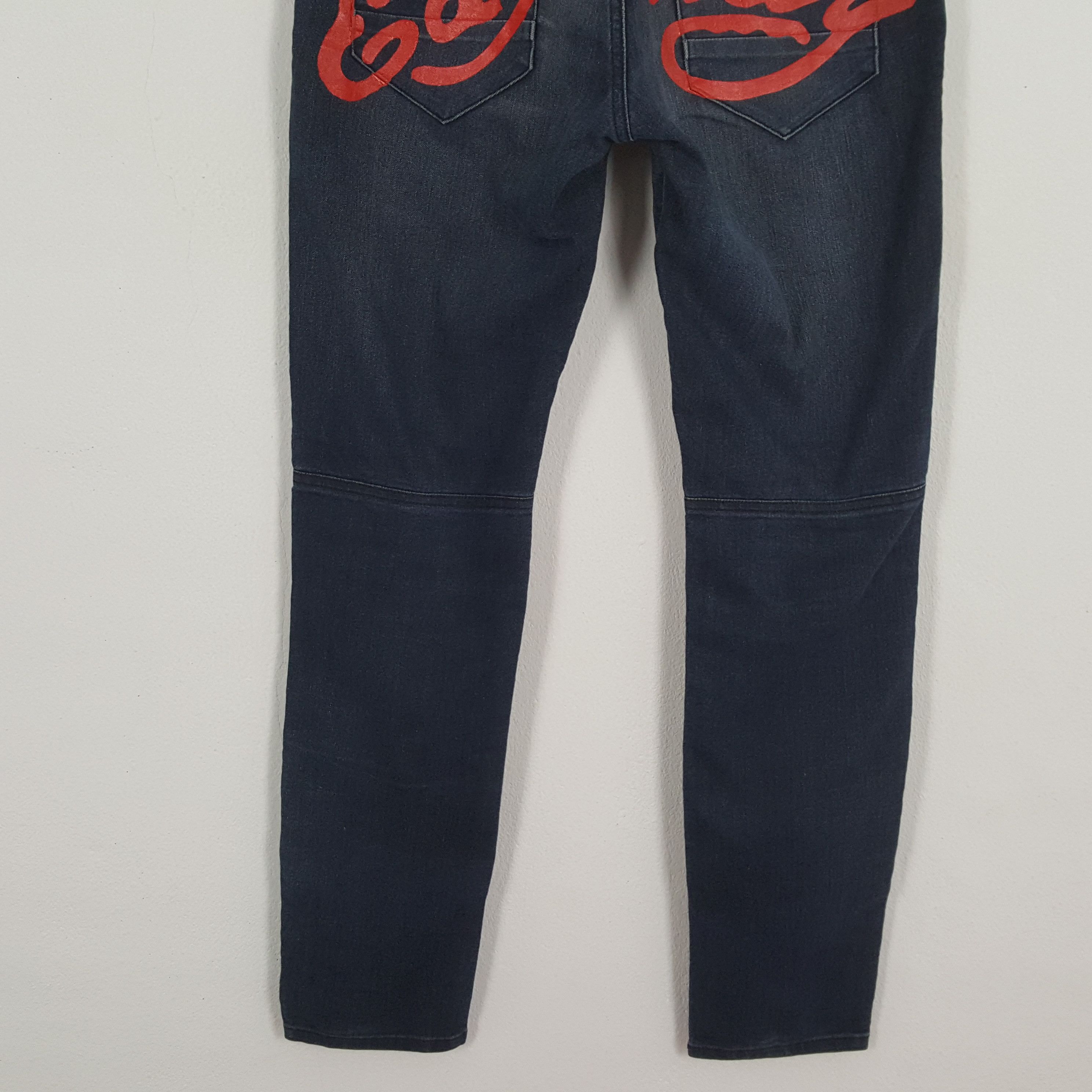 Christian Audigier × Ed Hardy × Vintage Vintage ED HARDY by CHRISTIAN AUDIGIER Designer Brand Jeans Size 30" / US 8 / IT 44 - 3 Thumbnail