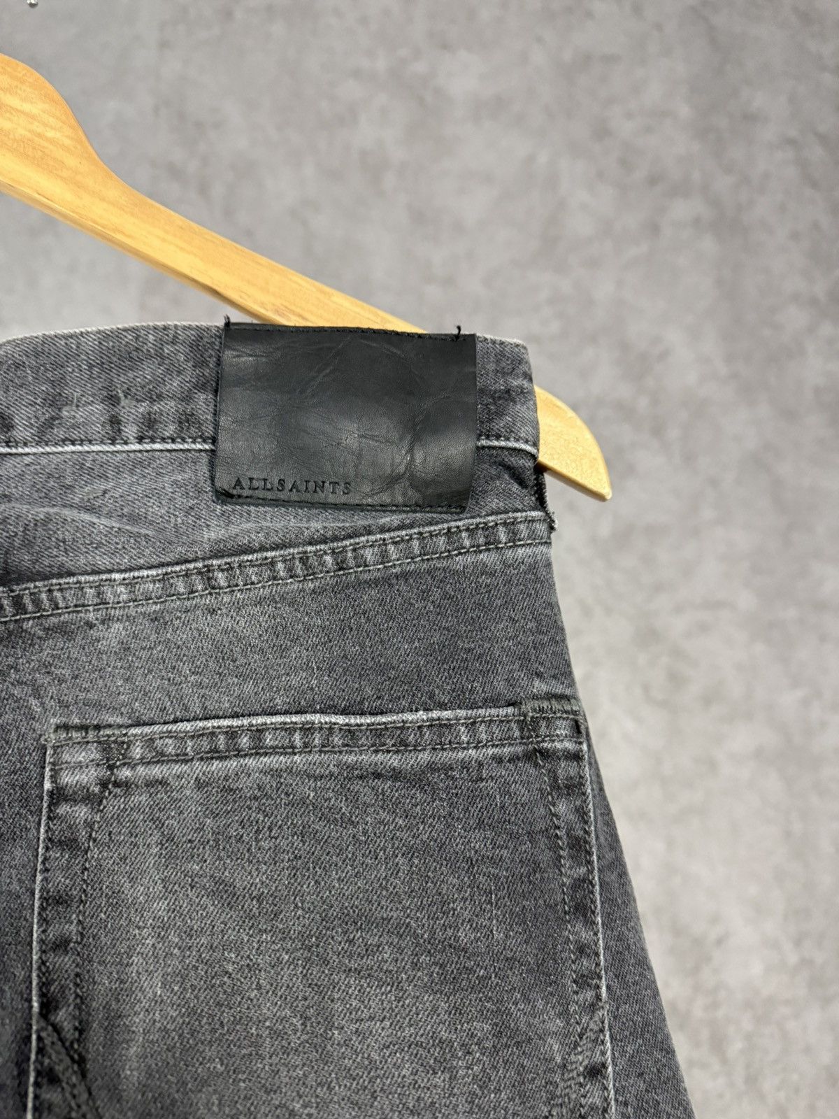 Allsaints Allsaints Cigarette designer distressed denim jeans Size US 31 - 7 Thumbnail