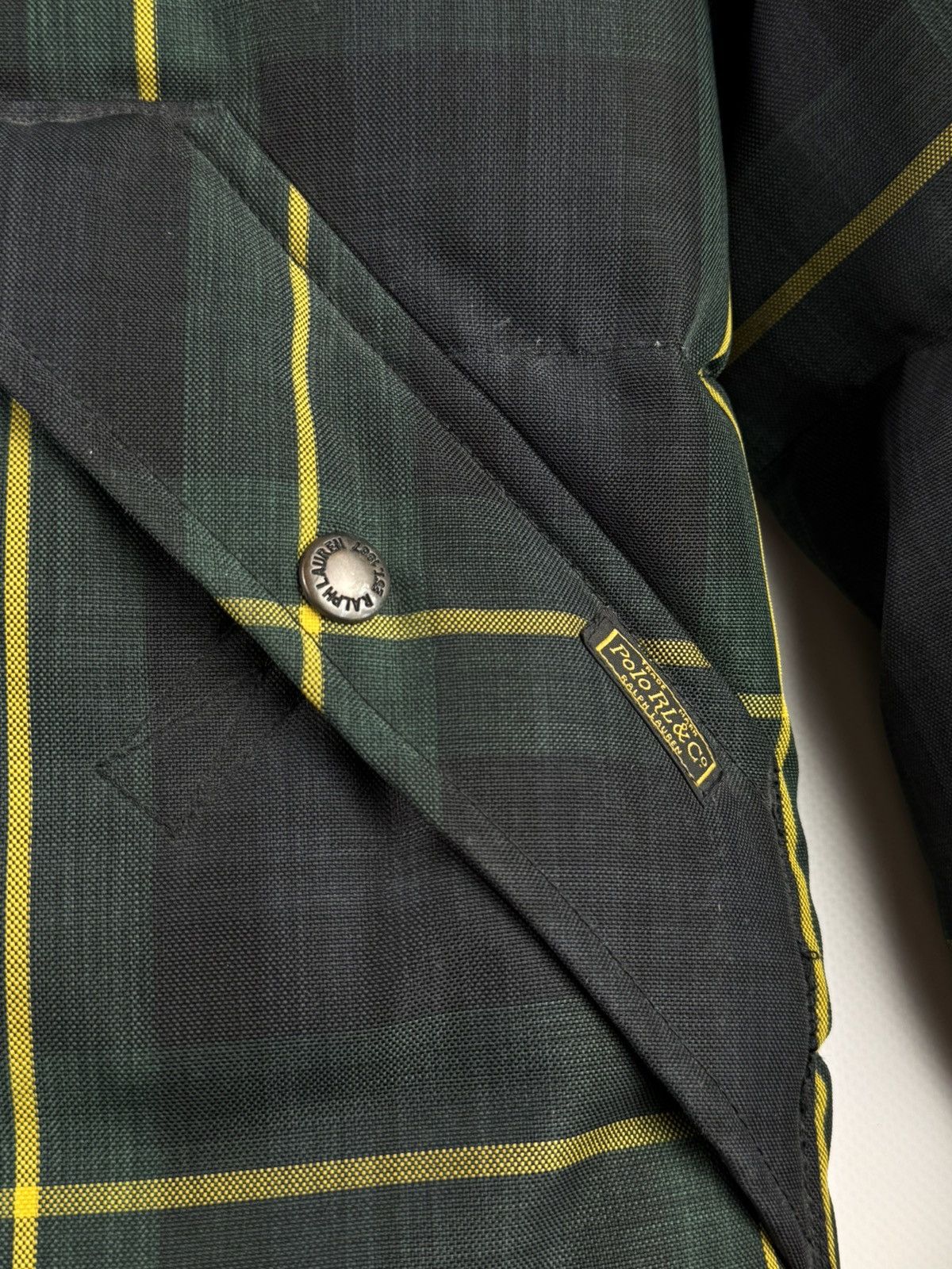 Polo Ralph Lauren Polo Ralph Lauren Quilted Green Tartan Plaid Down Jacket Size US M / EU 48-50 / 2 - 6 Thumbnail