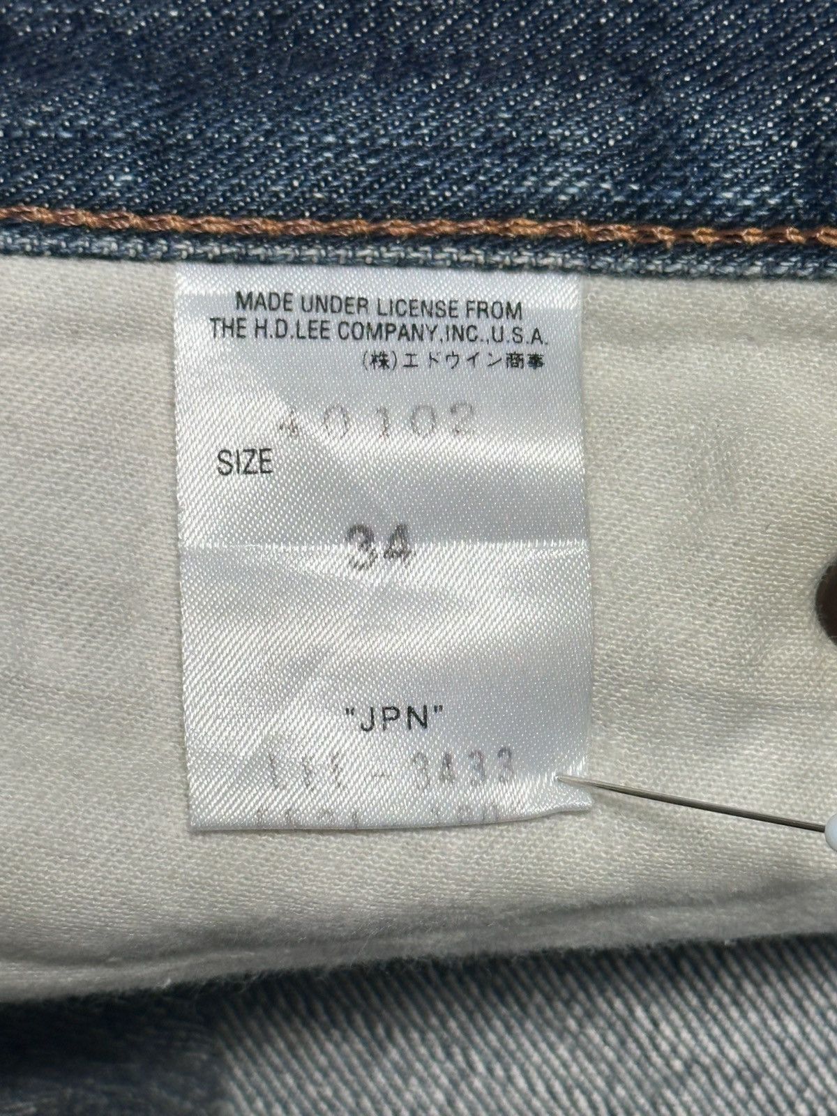 Lee Vintage Lee Riders jeans with Flare Distressed and FadedWash Size US 36 / EU 52 - 13 Thumbnail