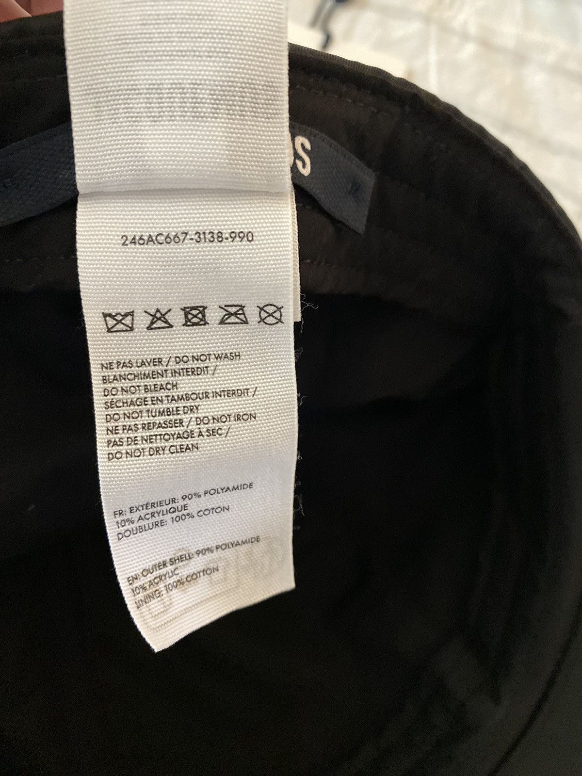 Jacquemus JACQUEMUS La Casquette Ovalie Black Cap Size ONE SIZE - 13 Thumbnail
