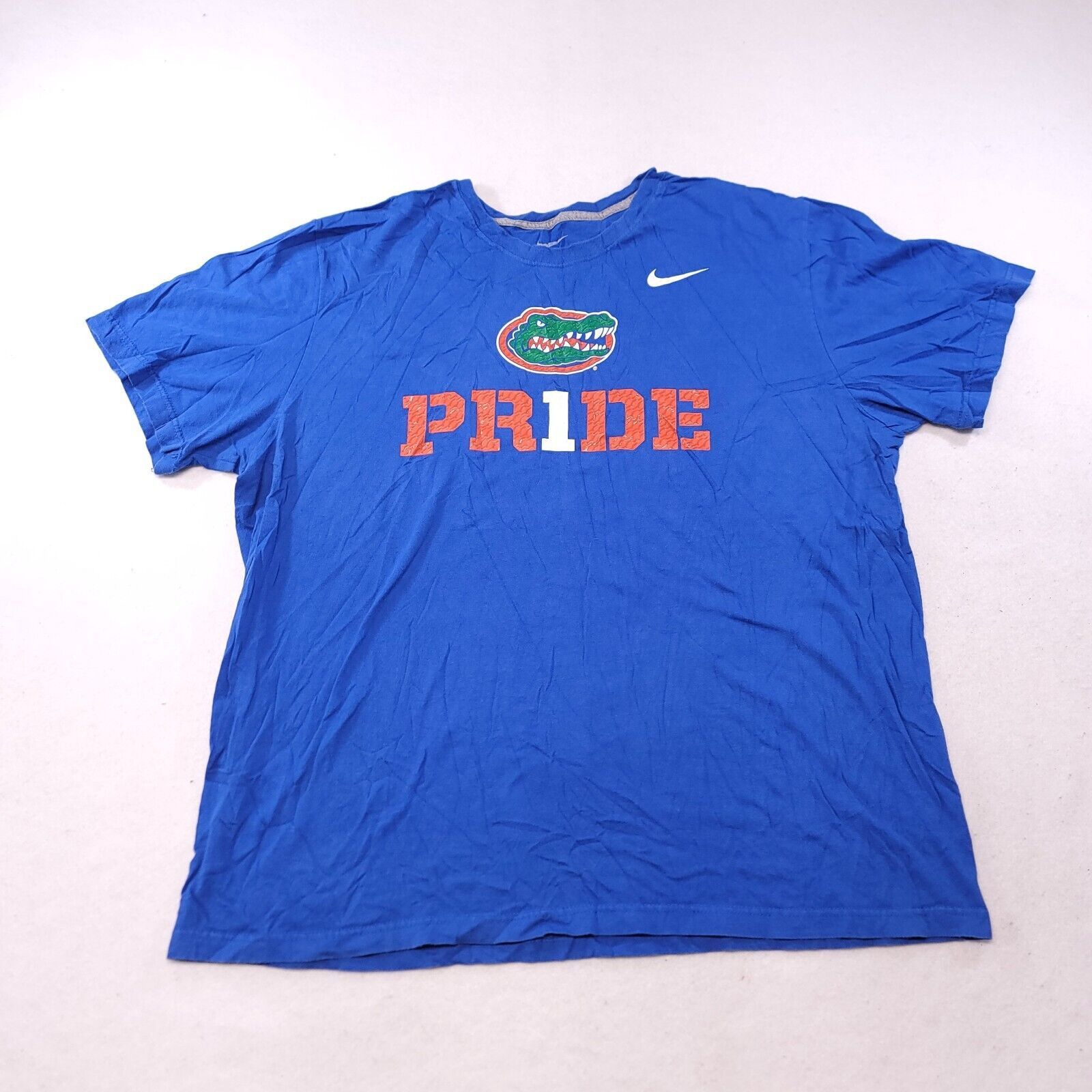 Nike Nike Florida Gator Graphic Pullover Shirt Mens Size 2XL Blue Size US XXL / EU 58 / 5 - 2 Thumbnail