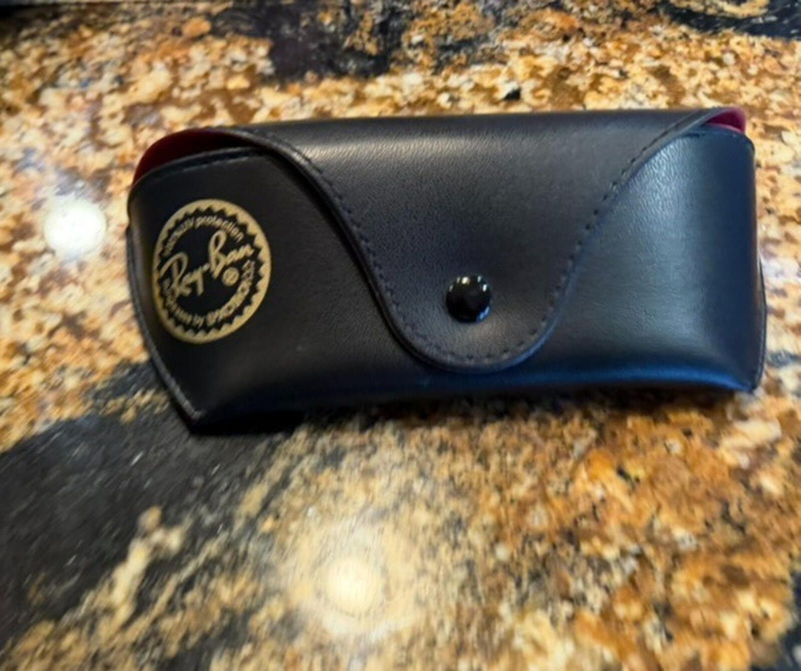 RayBan Authentic RayBan Leather Case-Black Size ONE SIZE - 1 Thumbnail