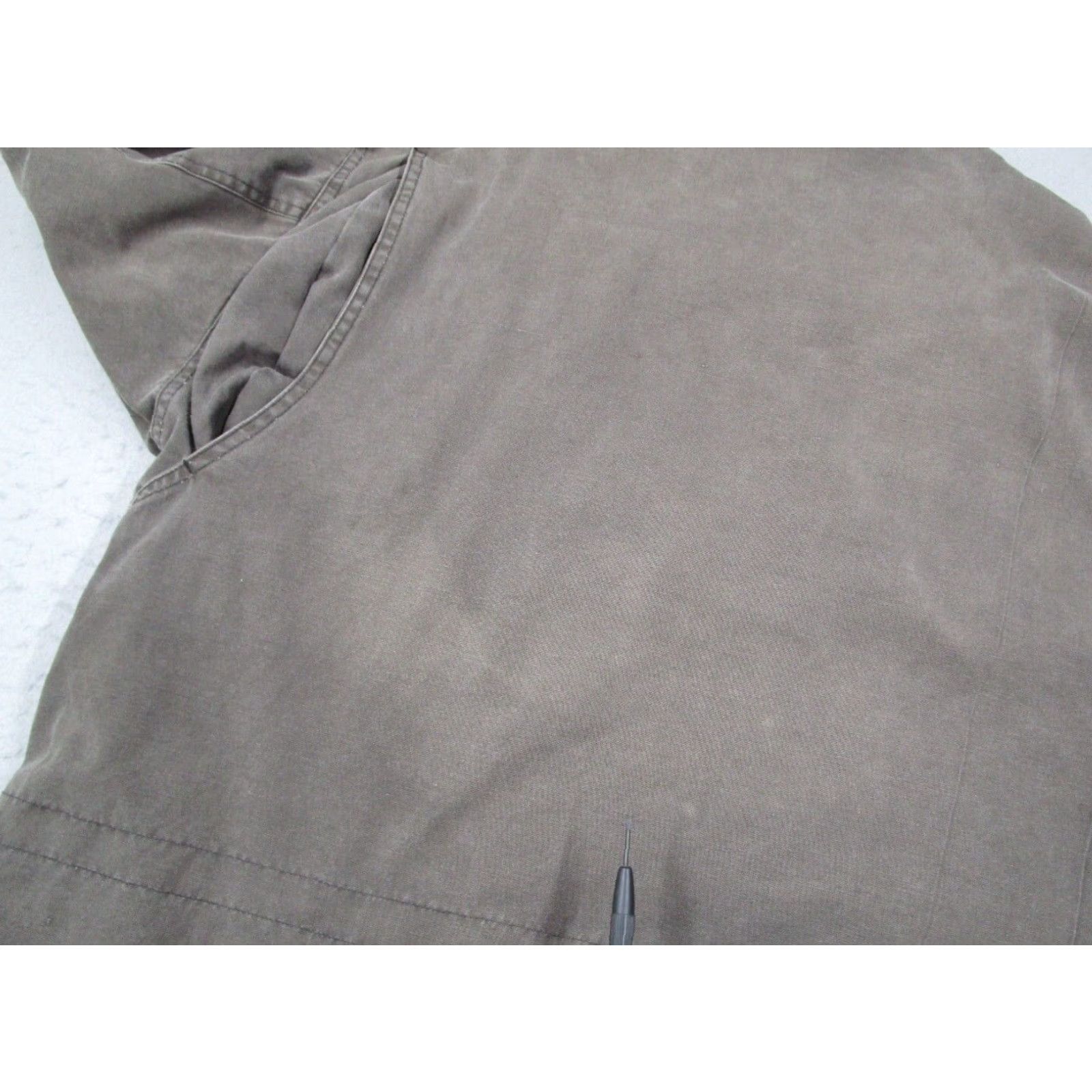 Vintage VINTAGE Field & Stream Jacket Mens Brown Canvas Full Zip Flannel Lined Pockets Work Size US XL / EU 56 / 4 - 7 Thumbnail