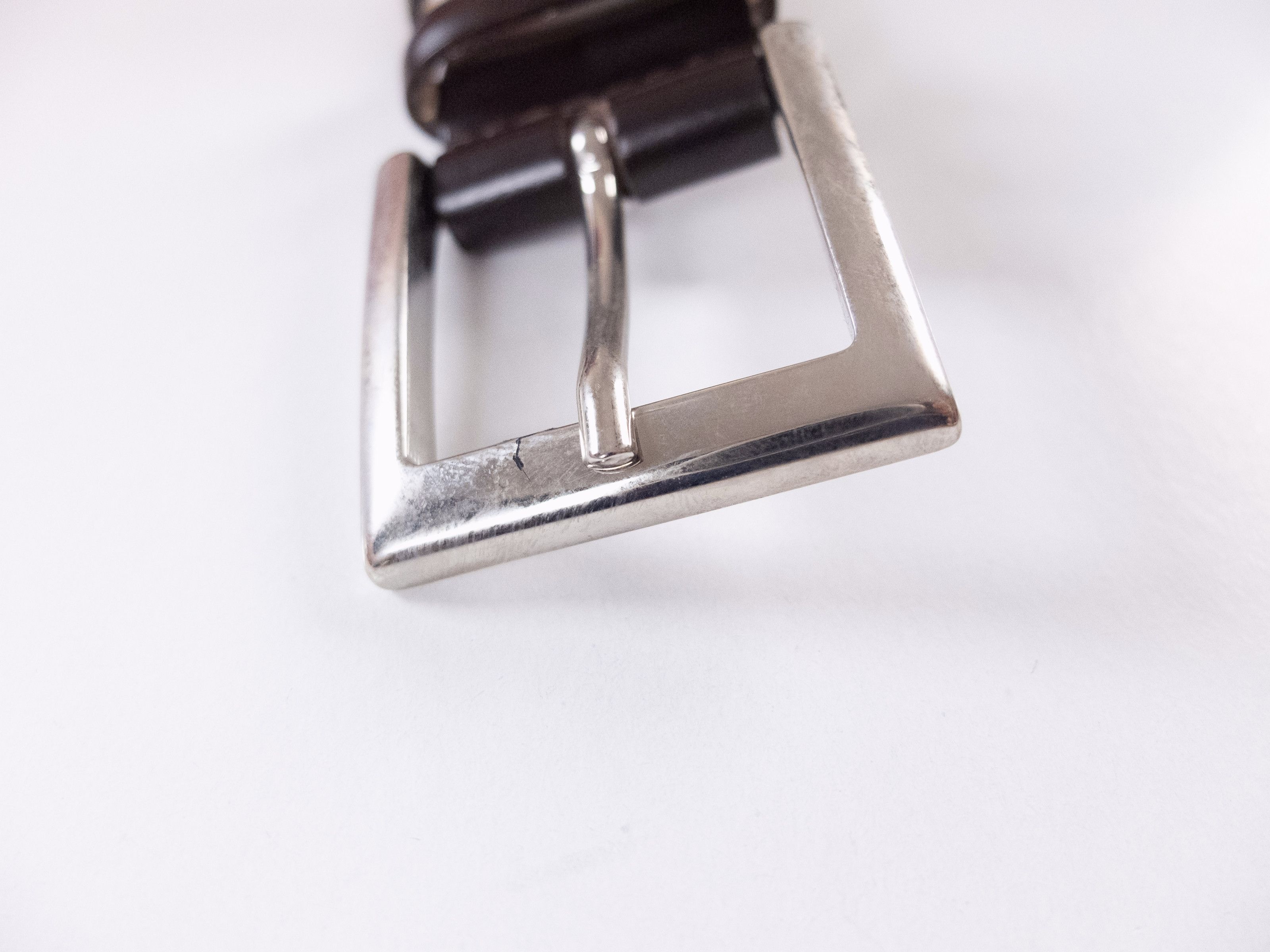 Orciani ORCIANI brown leather belt 110 defects (for size 42 waist) Size 42 - 6 Thumbnail