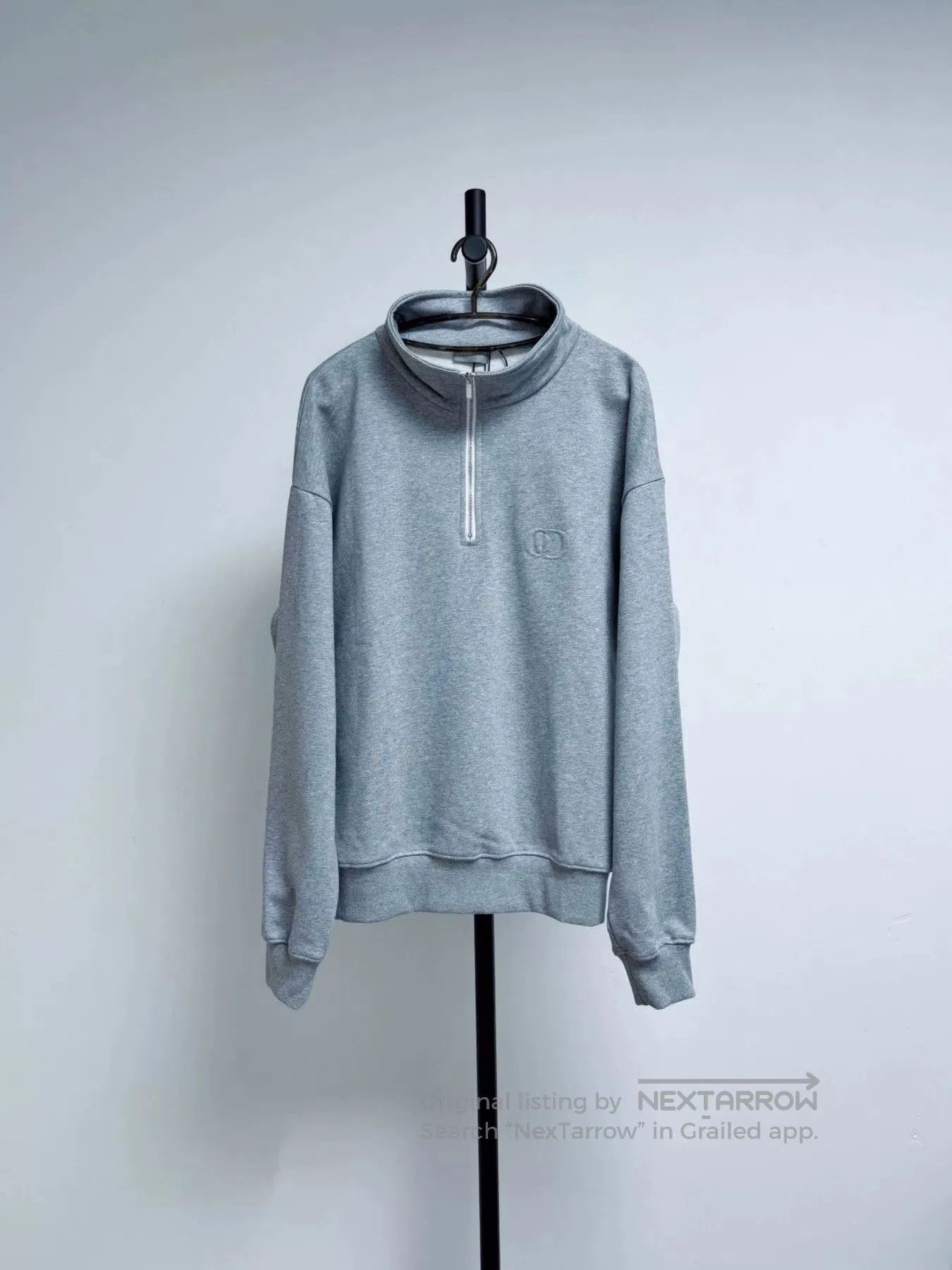 Dior Dior Light Gray Pullover Sweatshirt. Size US M / EU 48-50 / 2 - 1 Thumbnail