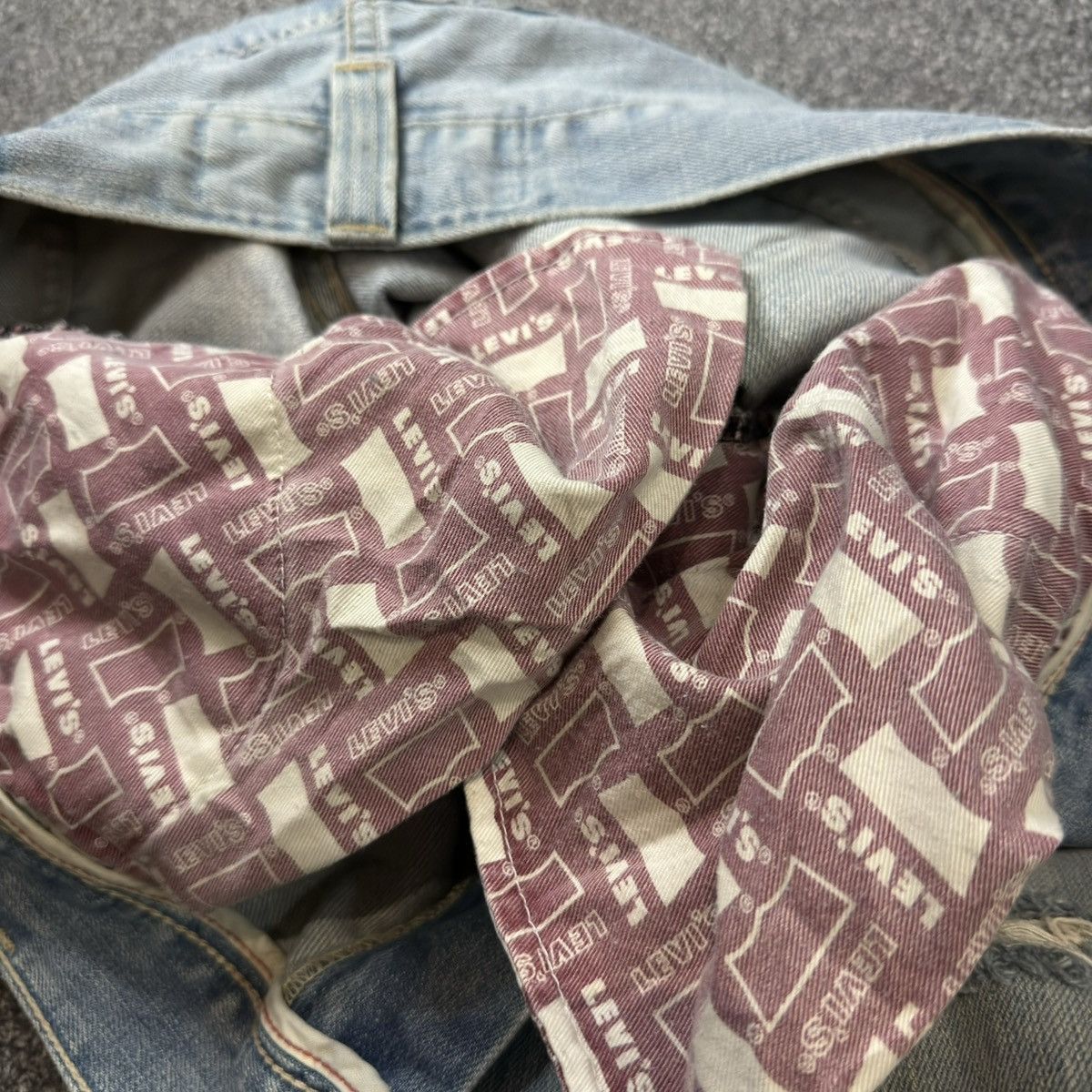 Levi's Levis 549 Baggy Destroyed Low Loose Denim Balenciaga Style Size US 34 / EU 50 - 12 Thumbnail