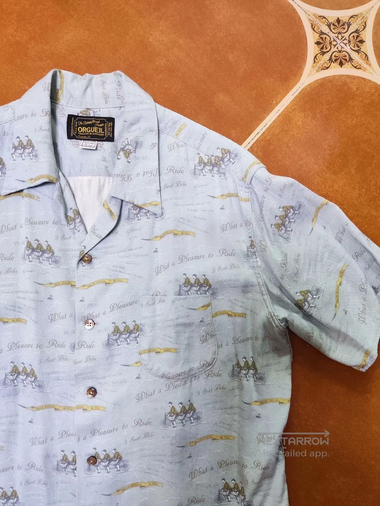 Porter Classic Orgueil Hawaiian Shirt Size 42. Size US XS / EU 42 / 0 - 4 Thumbnail