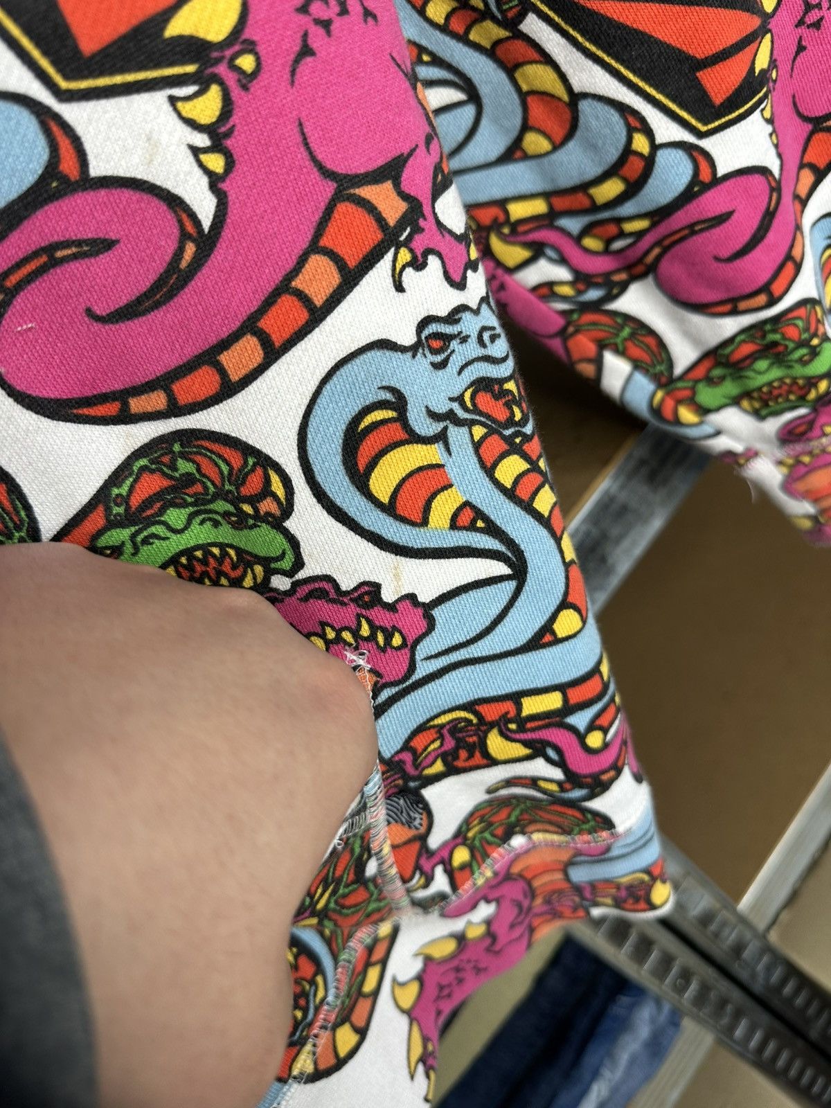Volcom Volcom Snake Dragon Hoodie Full Zip All Over Print Graphic Size US M / EU 48-50 / 2 - 6 Thumbnail